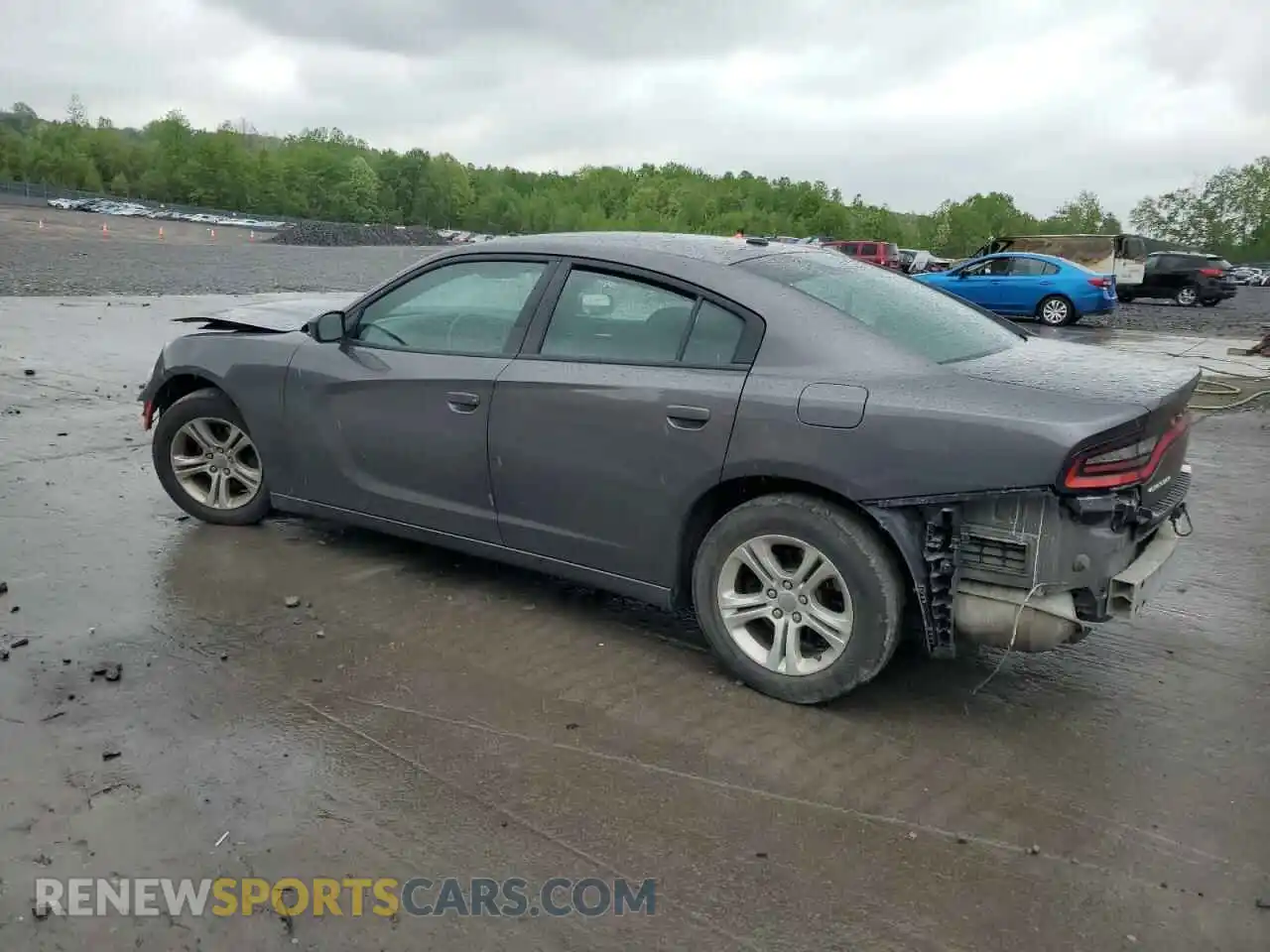 2 Photograph of a damaged car 2C3CDXBG0LH215824 DODGE CHARGER 2020