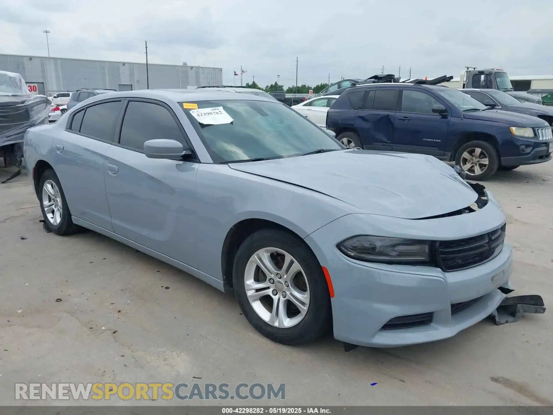 1 Photograph of a damaged car 2C3CDXBG0LH229609 DODGE CHARGER 2020