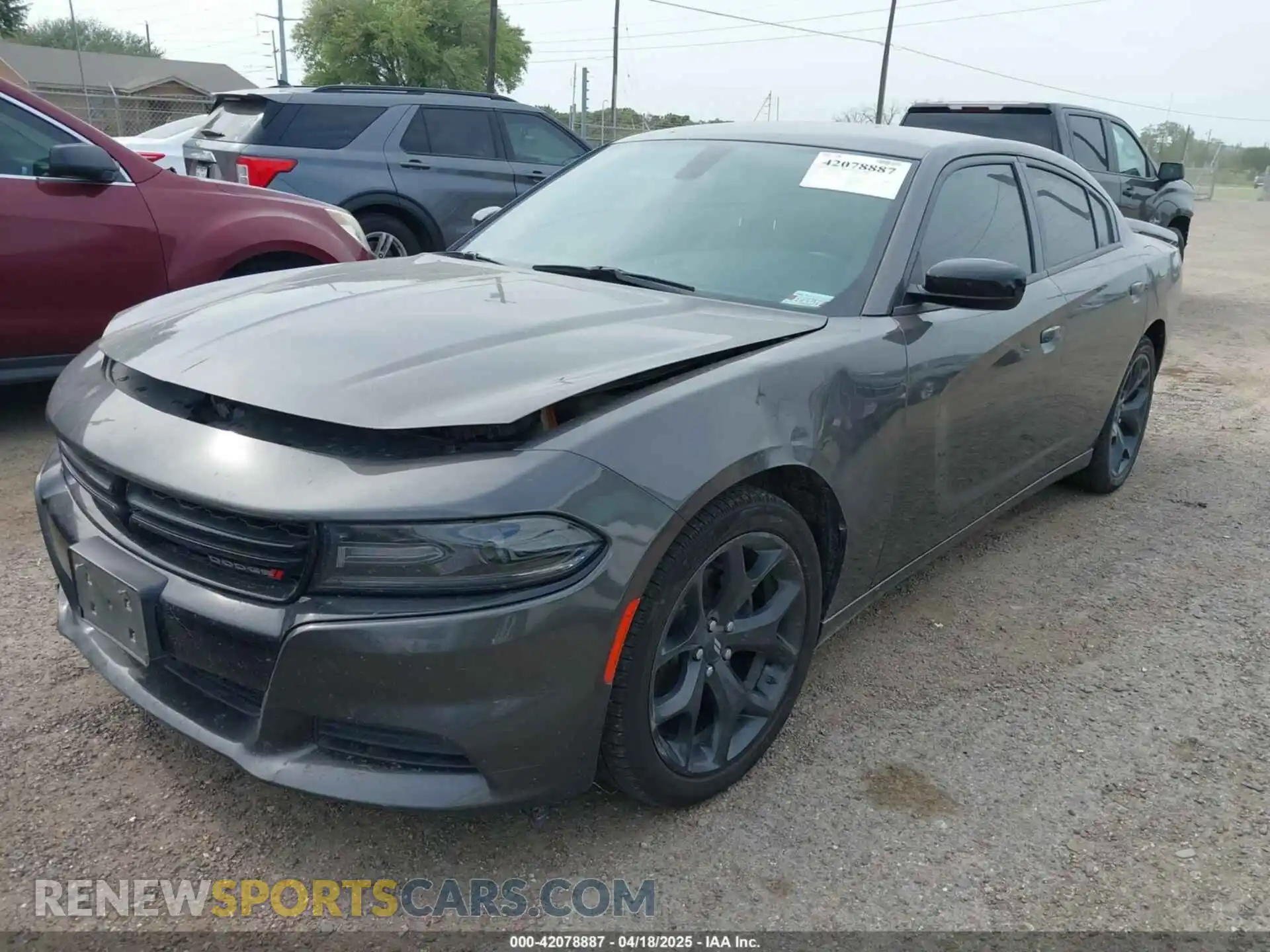 2 Photograph of a damaged car 2C3CDXBG0LH238715 DODGE CHARGER 2020