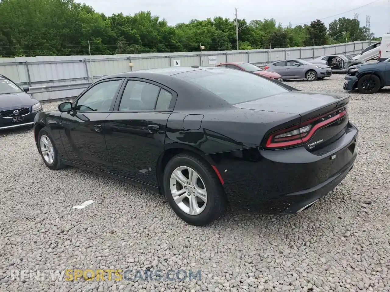 2 Photograph of a damaged car 2C3CDXBG1LH144326 DODGE CHARGER 2020