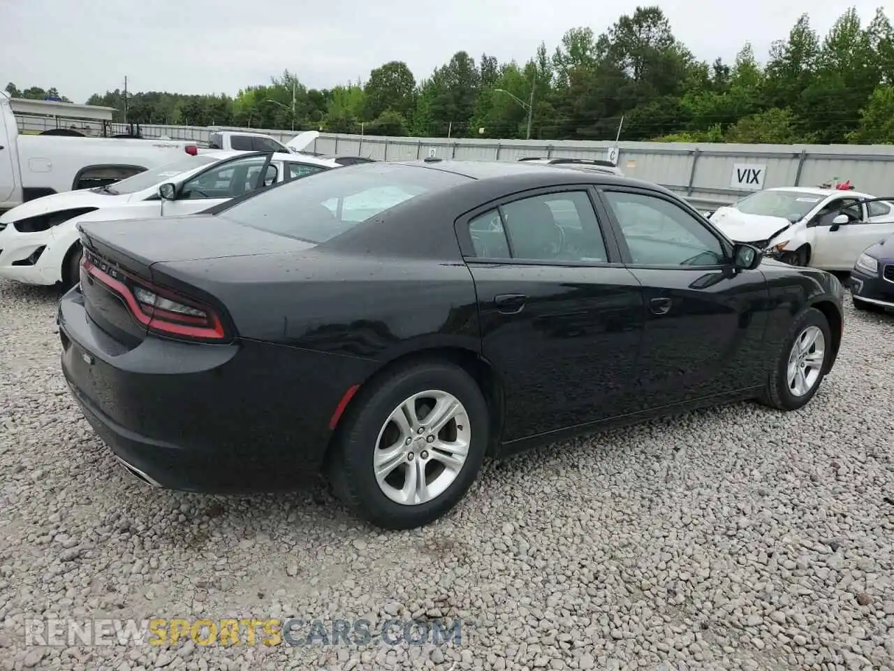 3 Photograph of a damaged car 2C3CDXBG1LH144326 DODGE CHARGER 2020
