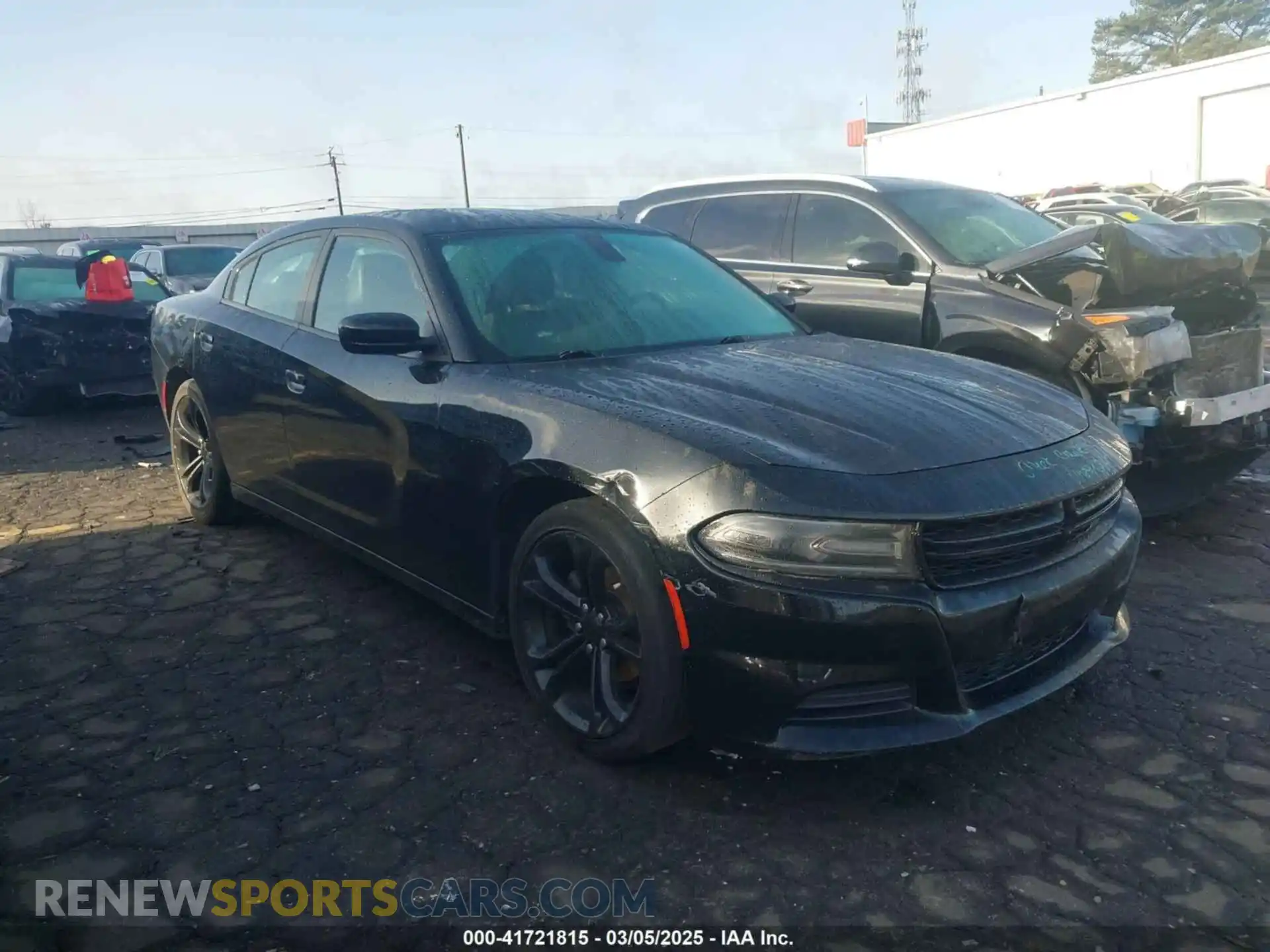 1 Photograph of a damaged car 2C3CDXBG2LH110993 DODGE CHARGER 2020