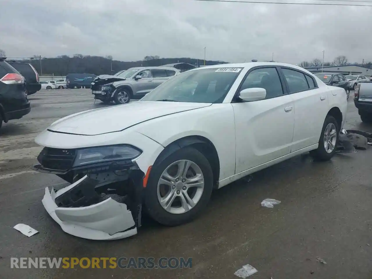 1 Photograph of a damaged car 2C3CDXBG2LH135652 DODGE CHARGER 2020