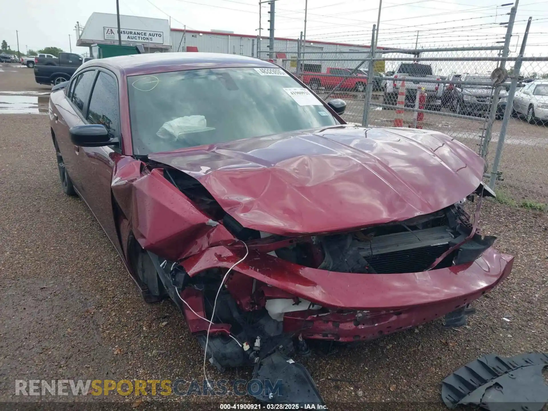 1 Photograph of a damaged car 2C3CDXBG2LH136073 DODGE CHARGER 2020