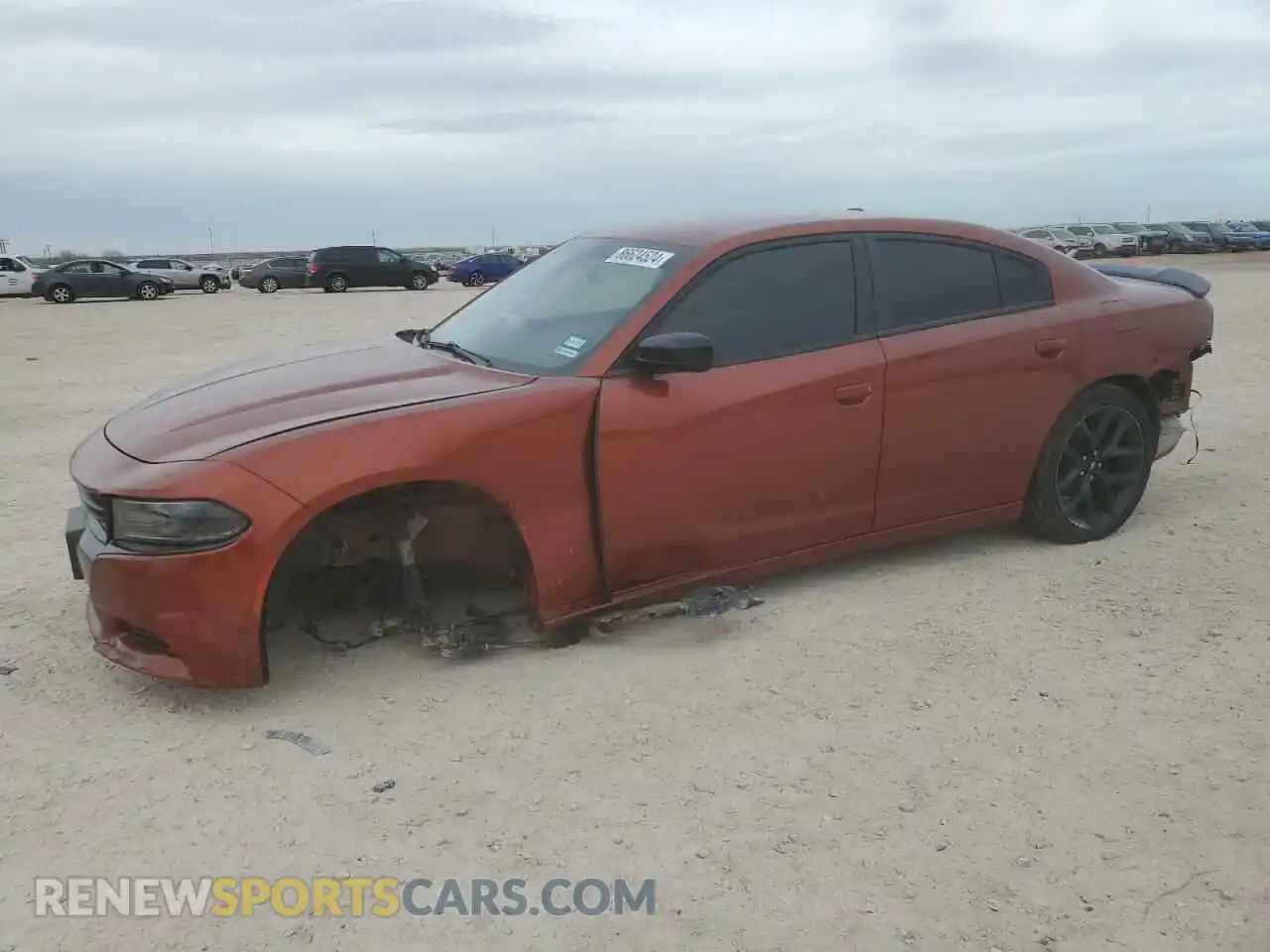 1 Photograph of a damaged car 2C3CDXBG2LH208728 DODGE CHARGER 2020