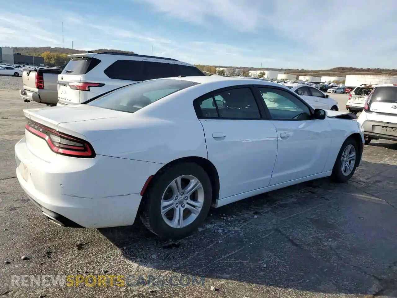 3 Photograph of a damaged car 2C3CDXBG2LH237226 DODGE CHARGER 2020