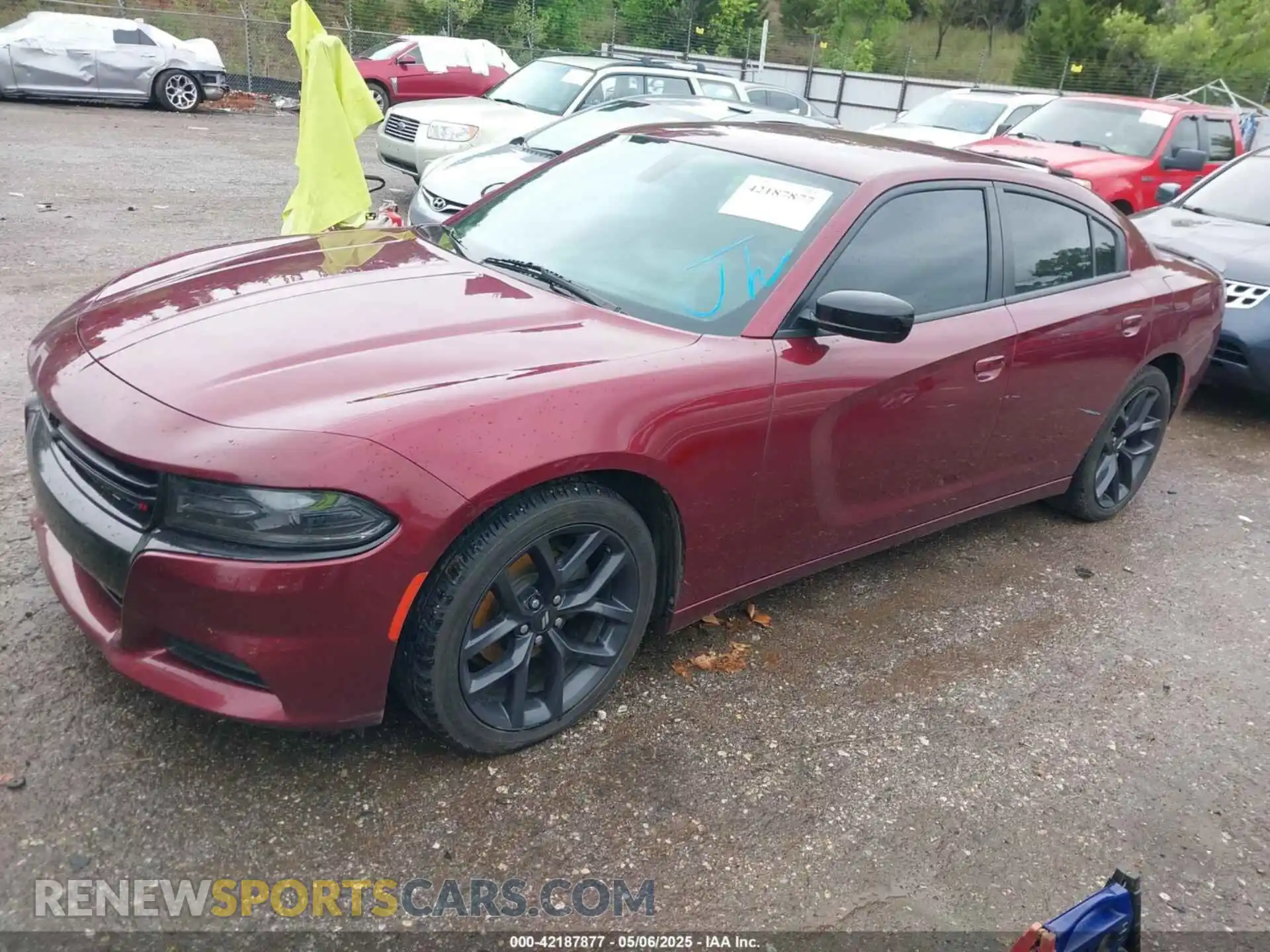 2 Photograph of a damaged car 2C3CDXBG3LH112817 DODGE CHARGER 2020