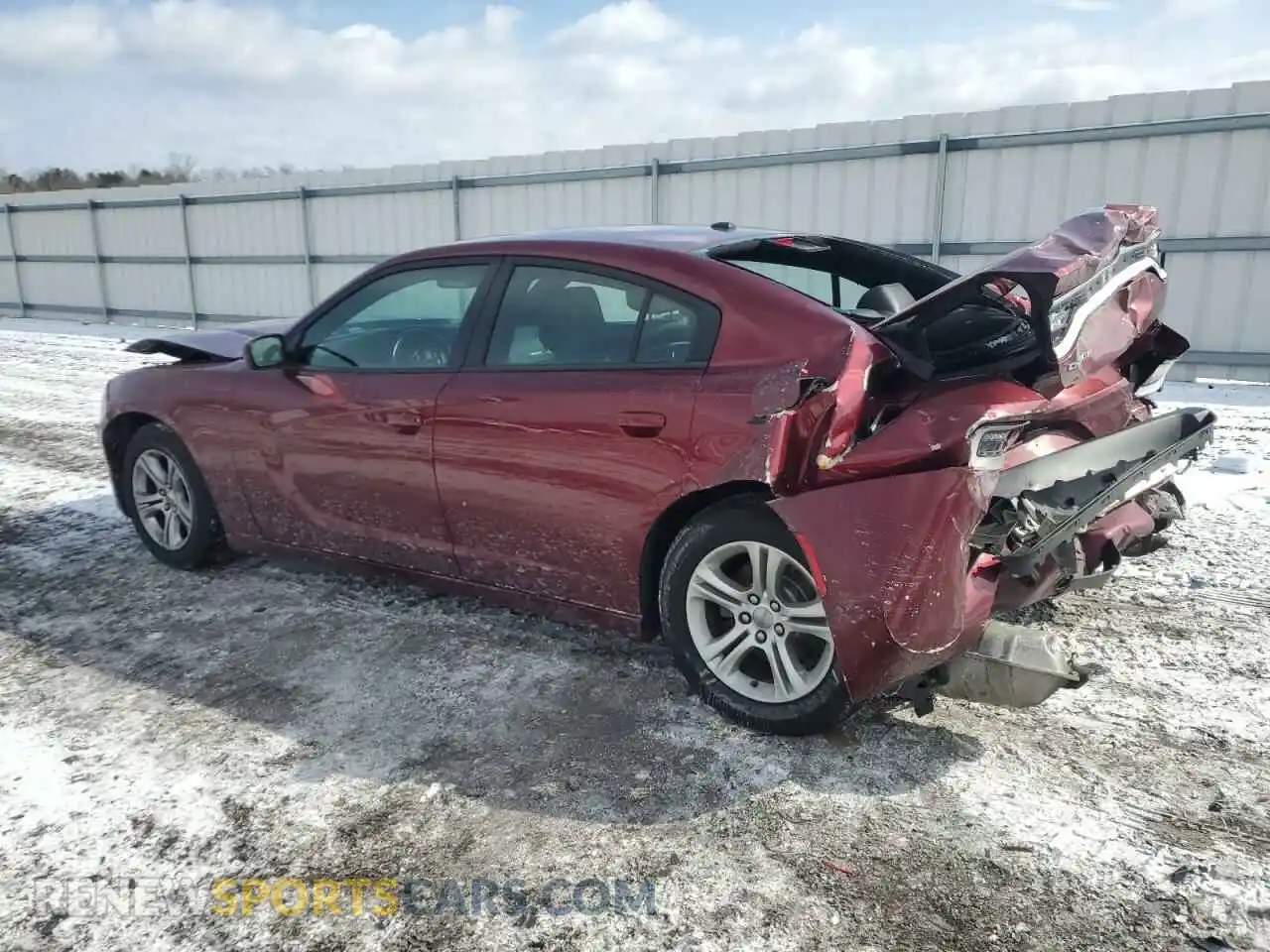 2 Photograph of a damaged car 2C3CDXBG3LH143937 DODGE CHARGER 2020