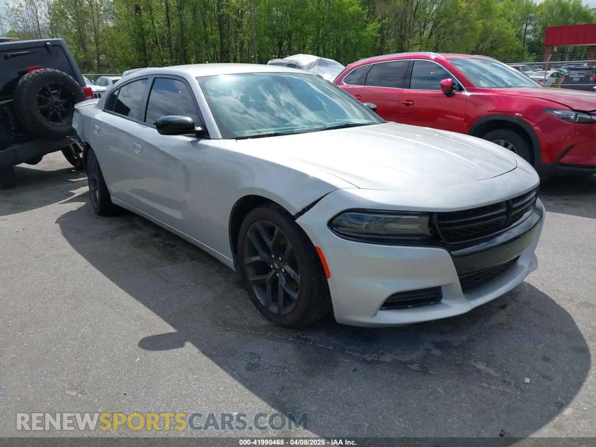 1 Photograph of a damaged car 2C3CDXBG3LH162505 DODGE CHARGER 2020