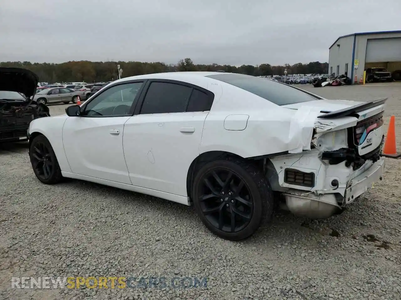 2 Photograph of a damaged car 2C3CDXBG3LH166862 DODGE CHARGER 2020
