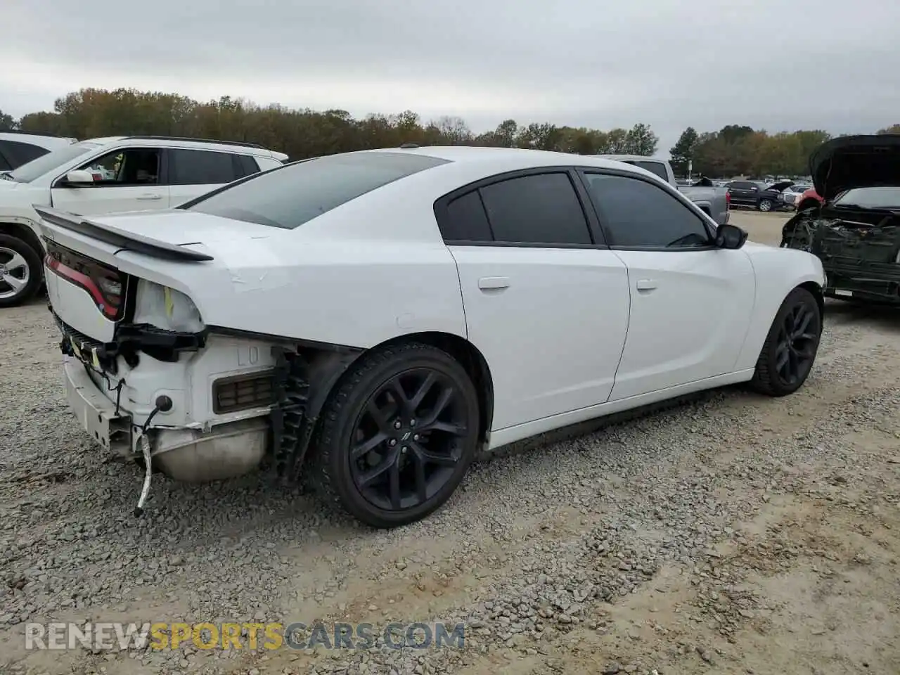 3 Photograph of a damaged car 2C3CDXBG3LH166862 DODGE CHARGER 2020