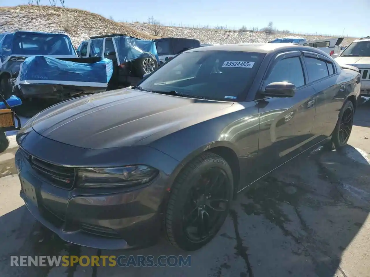 1 Photograph of a damaged car 2C3CDXBG3LH207488 DODGE CHARGER 2020