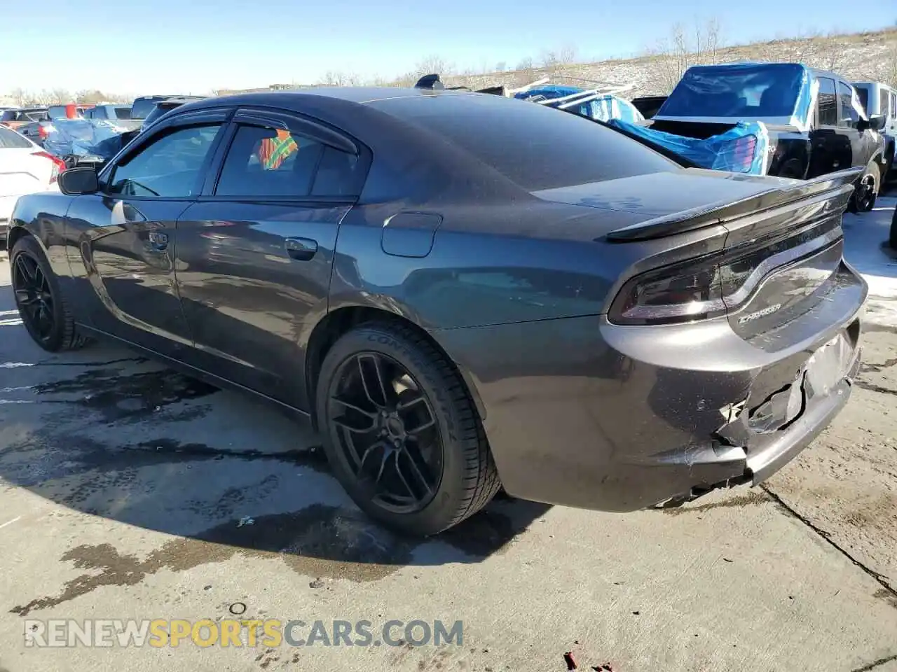 2 Photograph of a damaged car 2C3CDXBG3LH207488 DODGE CHARGER 2020