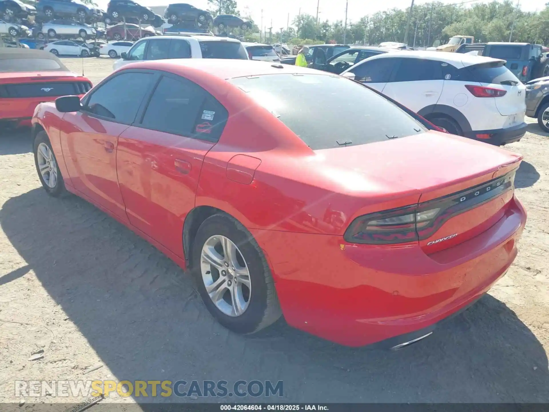 3 Photograph of a damaged car 2C3CDXBG3LH215820 DODGE CHARGER 2020