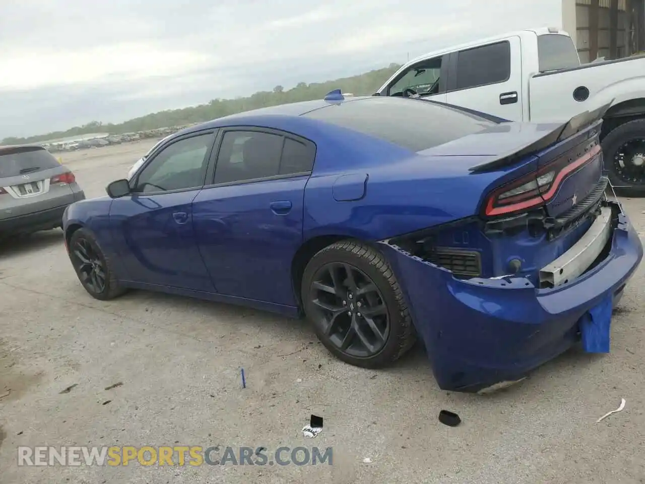 2 Photograph of a damaged car 2C3CDXBG4LH101521 DODGE CHARGER 2020