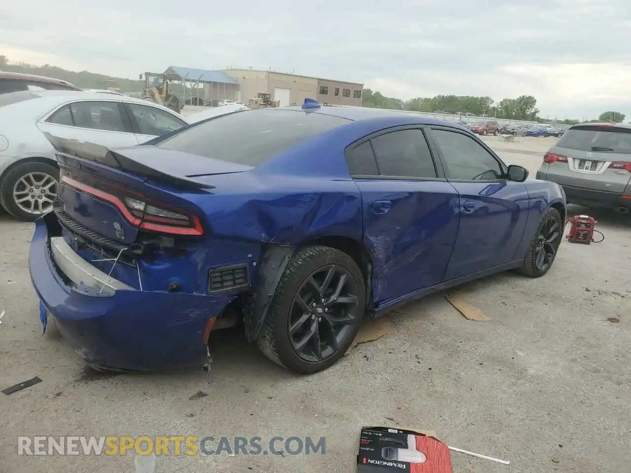 3 Photograph of a damaged car 2C3CDXBG4LH101521 DODGE CHARGER 2020