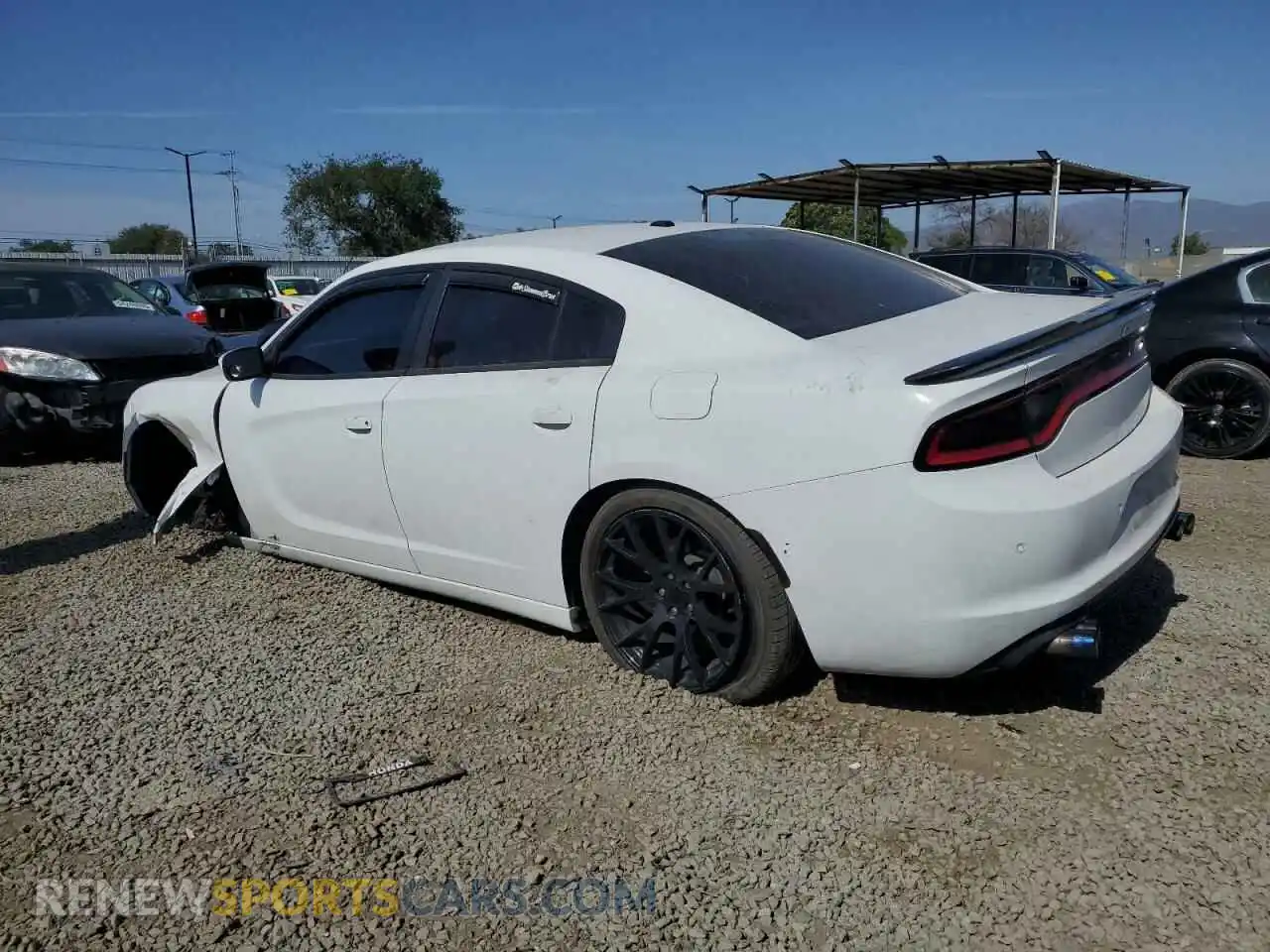 2 Photograph of a damaged car 2C3CDXBG4LH162979 DODGE CHARGER 2020