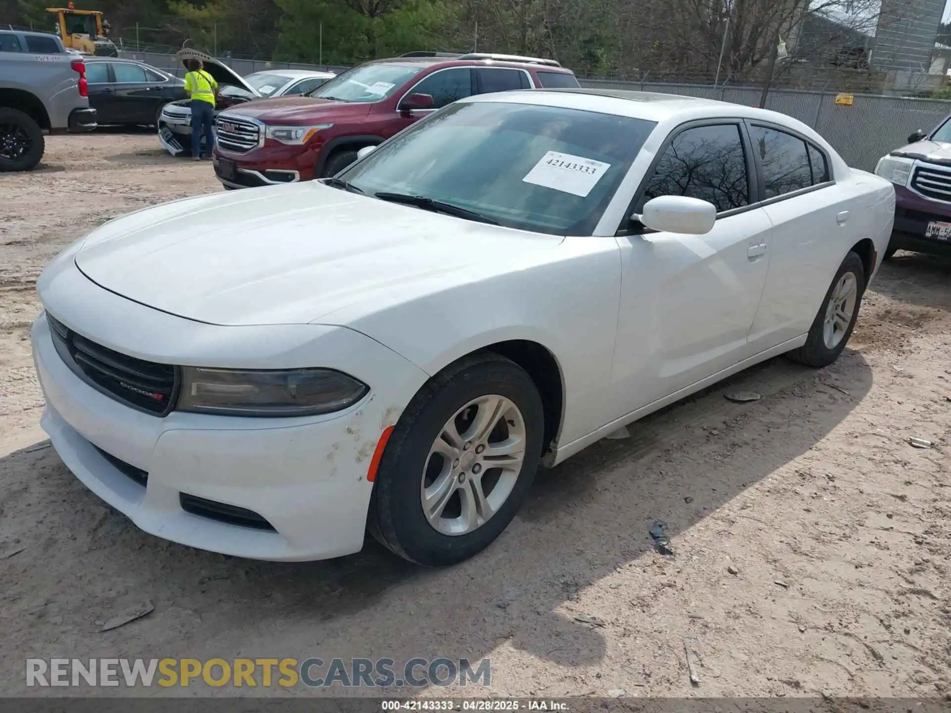 2 Photograph of a damaged car 2C3CDXBG4LH213896 DODGE CHARGER 2020