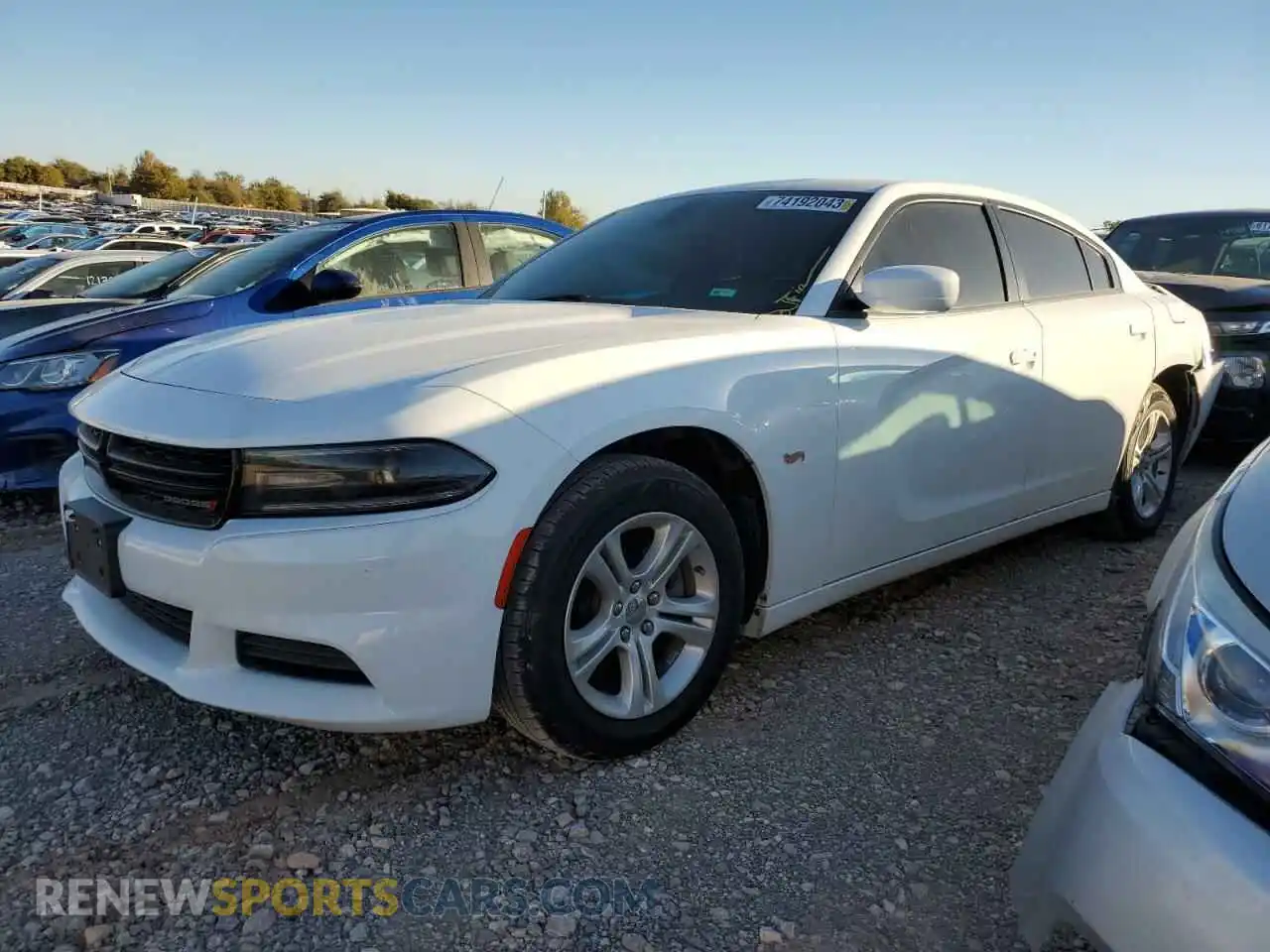1 Photograph of a damaged car 2C3CDXBG5LH100765 DODGE CHARGER 2020