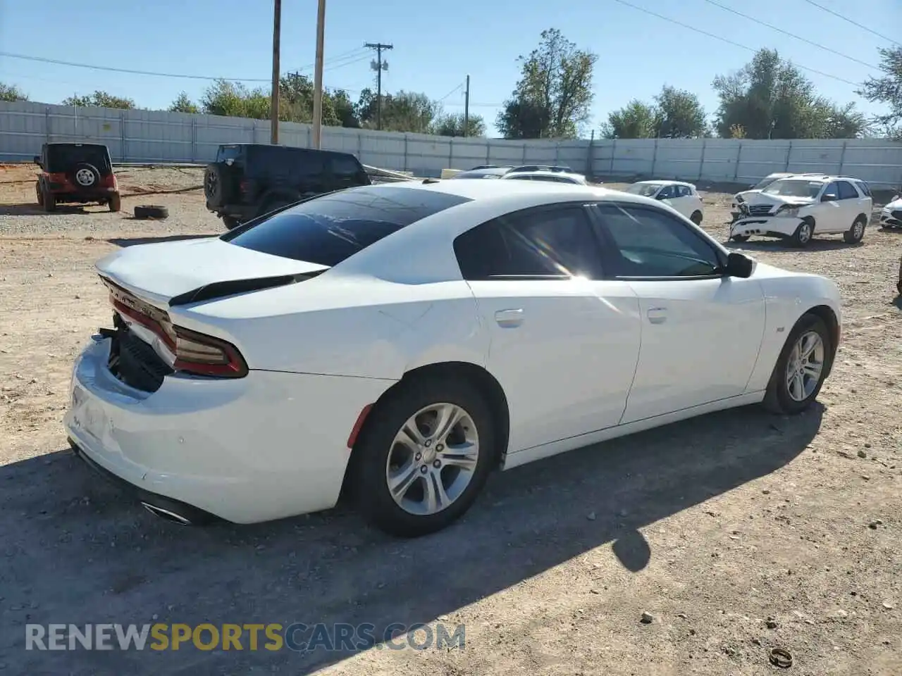 3 Photograph of a damaged car 2C3CDXBG5LH100765 DODGE CHARGER 2020