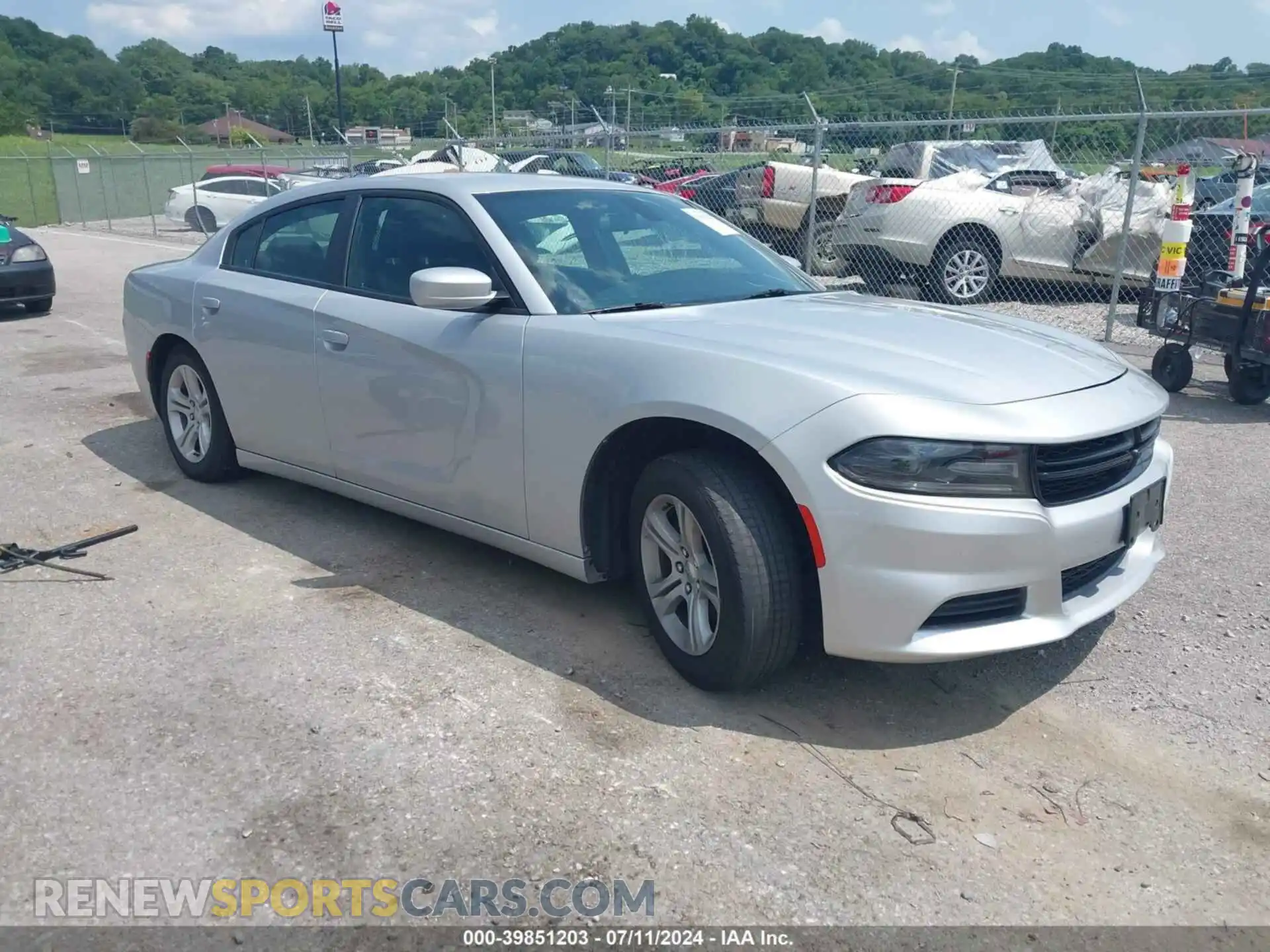 1 Photograph of a damaged car 2C3CDXBG5LH106923 DODGE CHARGER 2020