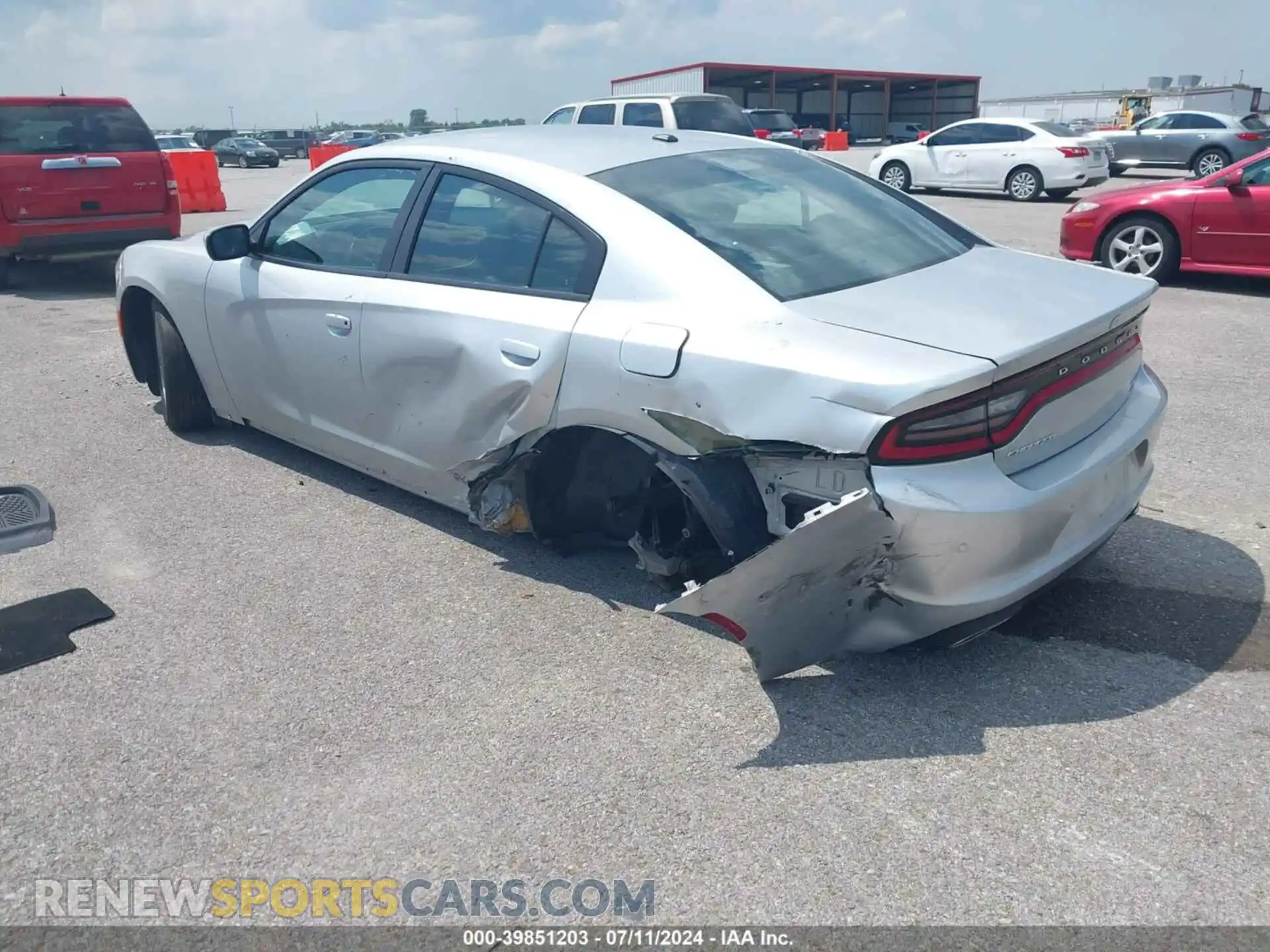 3 Photograph of a damaged car 2C3CDXBG5LH106923 DODGE CHARGER 2020