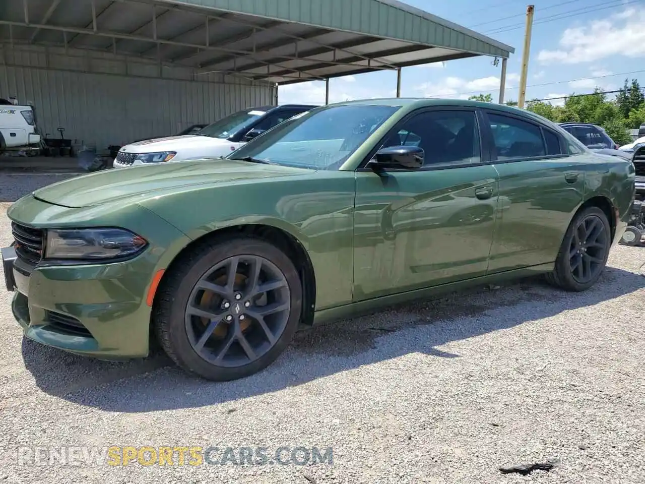 1 Photograph of a damaged car 2C3CDXBG5LH208805 DODGE CHARGER 2020
