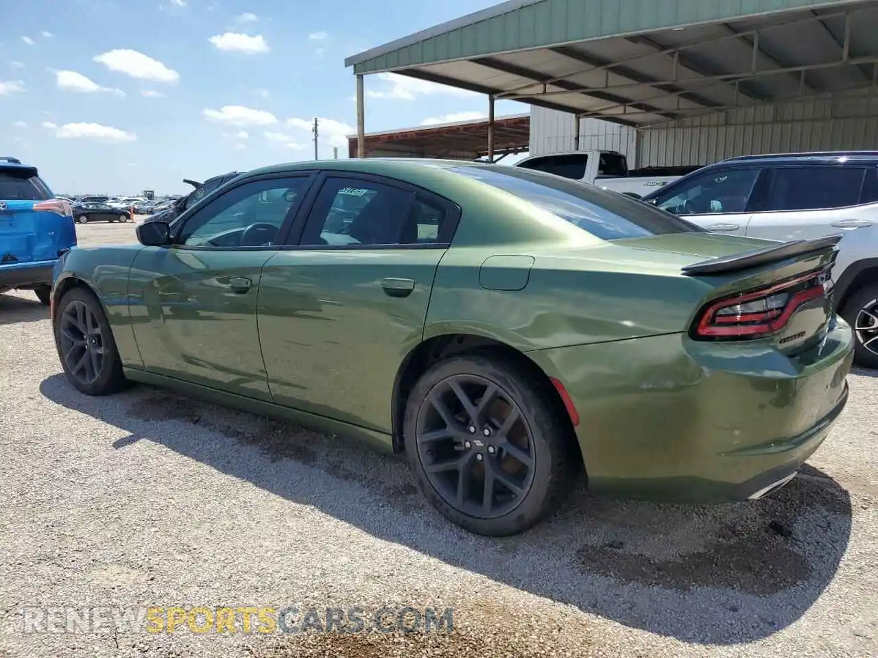 2 Photograph of a damaged car 2C3CDXBG5LH208805 DODGE CHARGER 2020