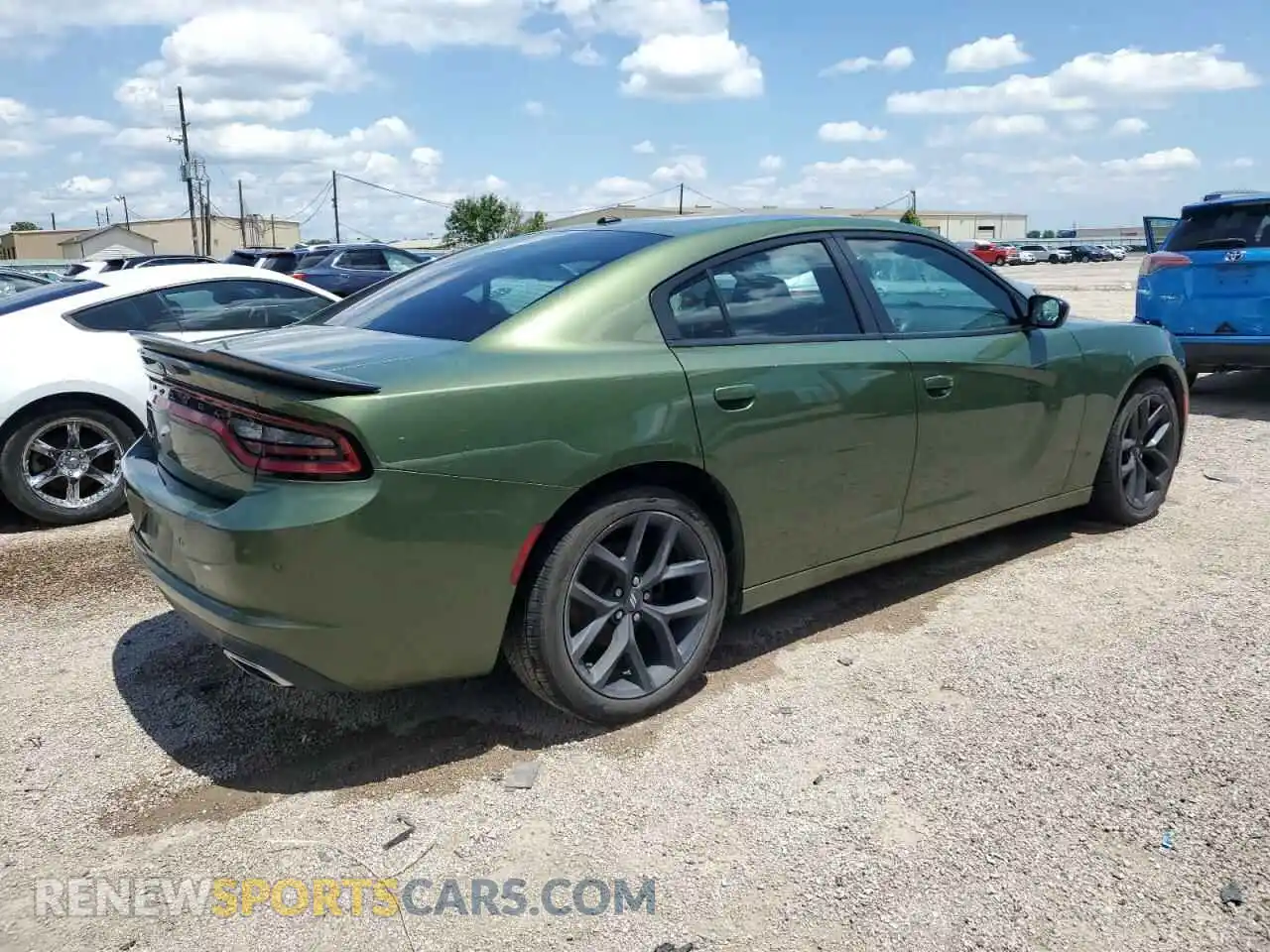 3 Photograph of a damaged car 2C3CDXBG5LH208805 DODGE CHARGER 2020