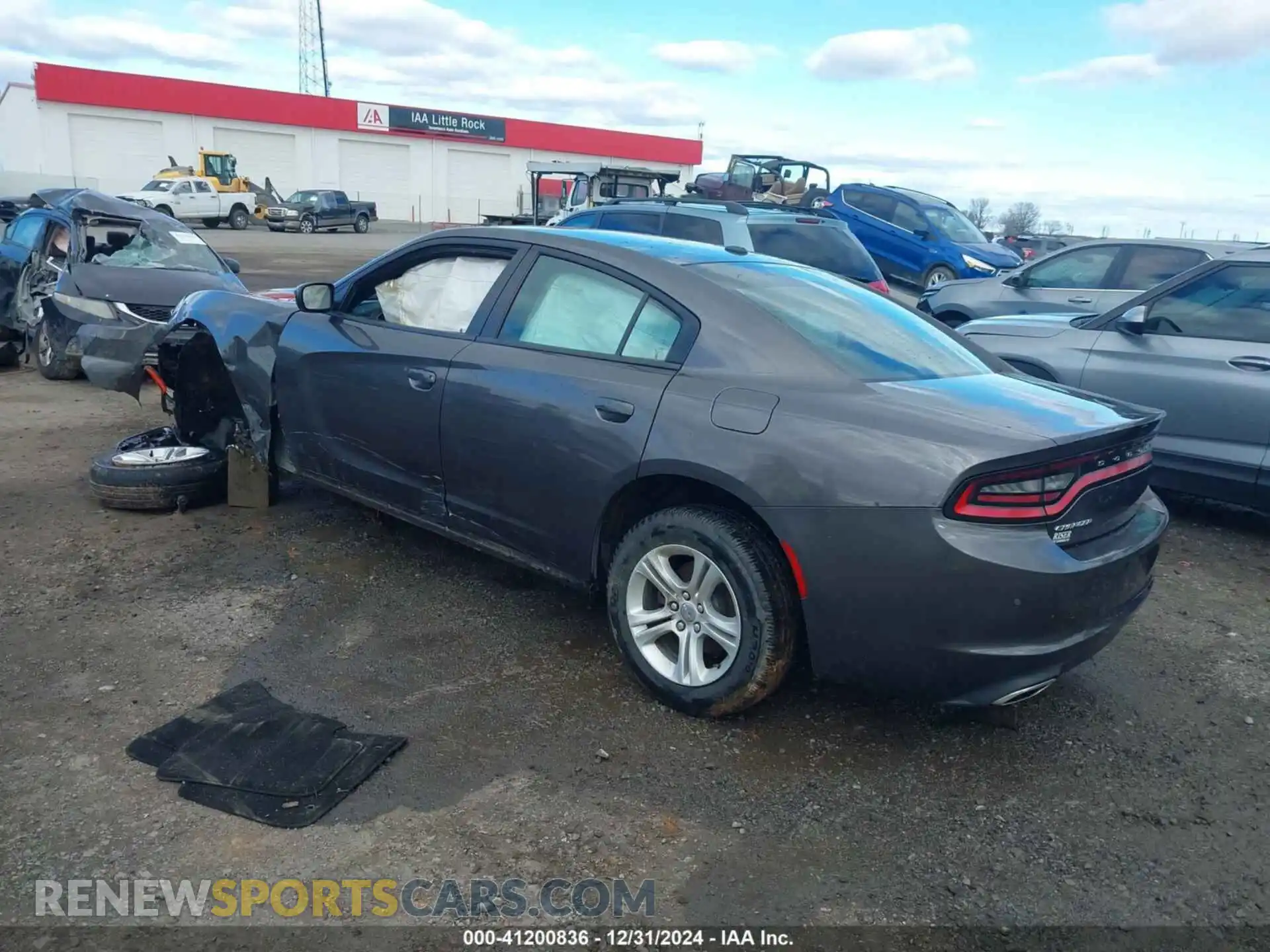 3 Photograph of a damaged car 2C3CDXBG5LH213941 DODGE CHARGER 2020