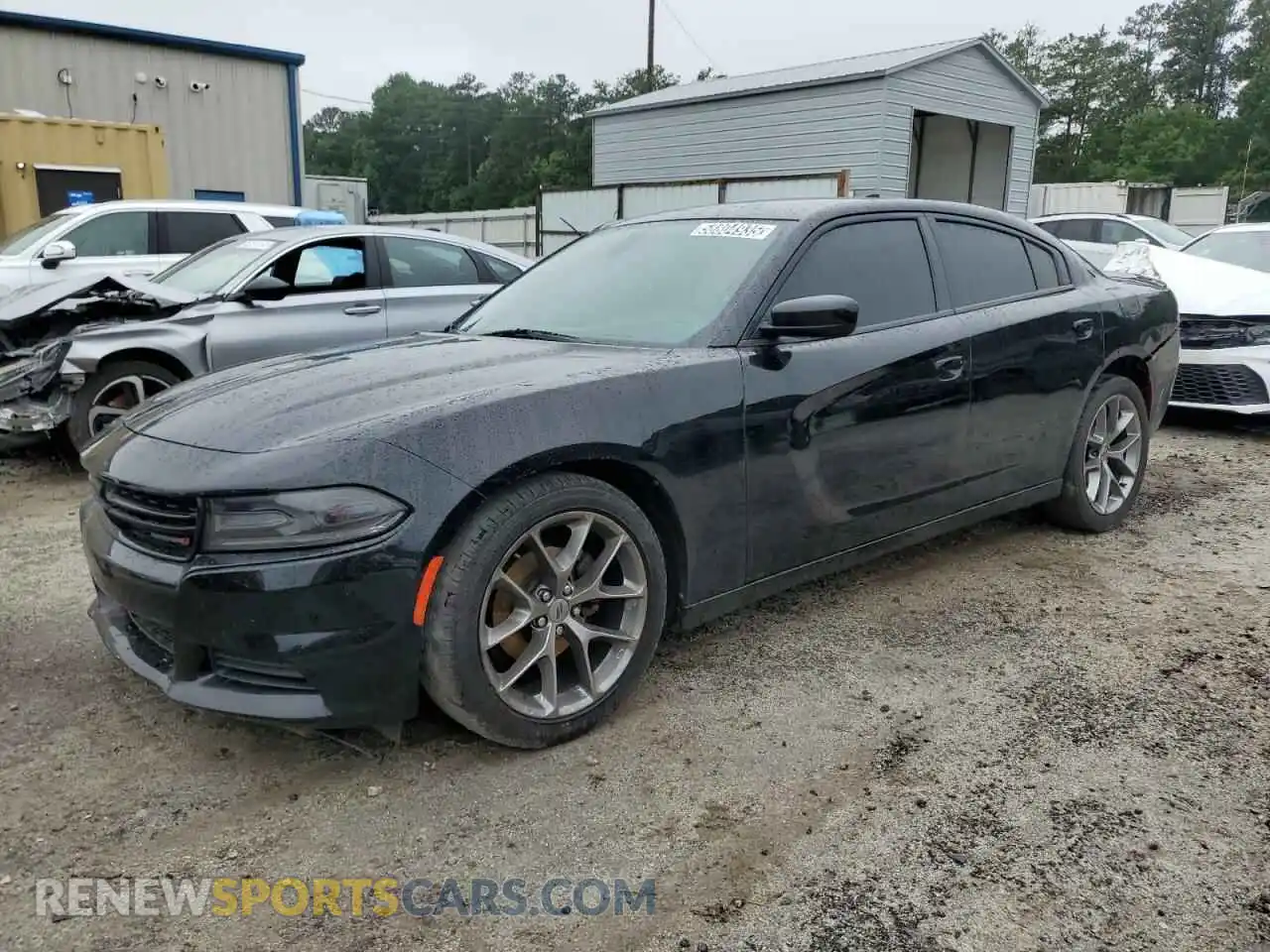 1 Photograph of a damaged car 2C3CDXBG5LH232831 DODGE CHARGER 2020