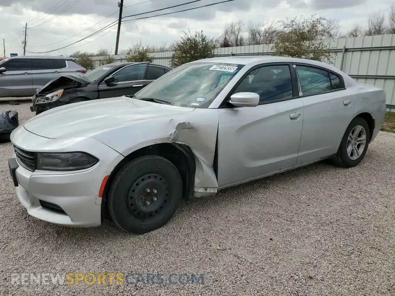 1 Photograph of a damaged car 2C3CDXBG6LH135489 DODGE CHARGER 2020
