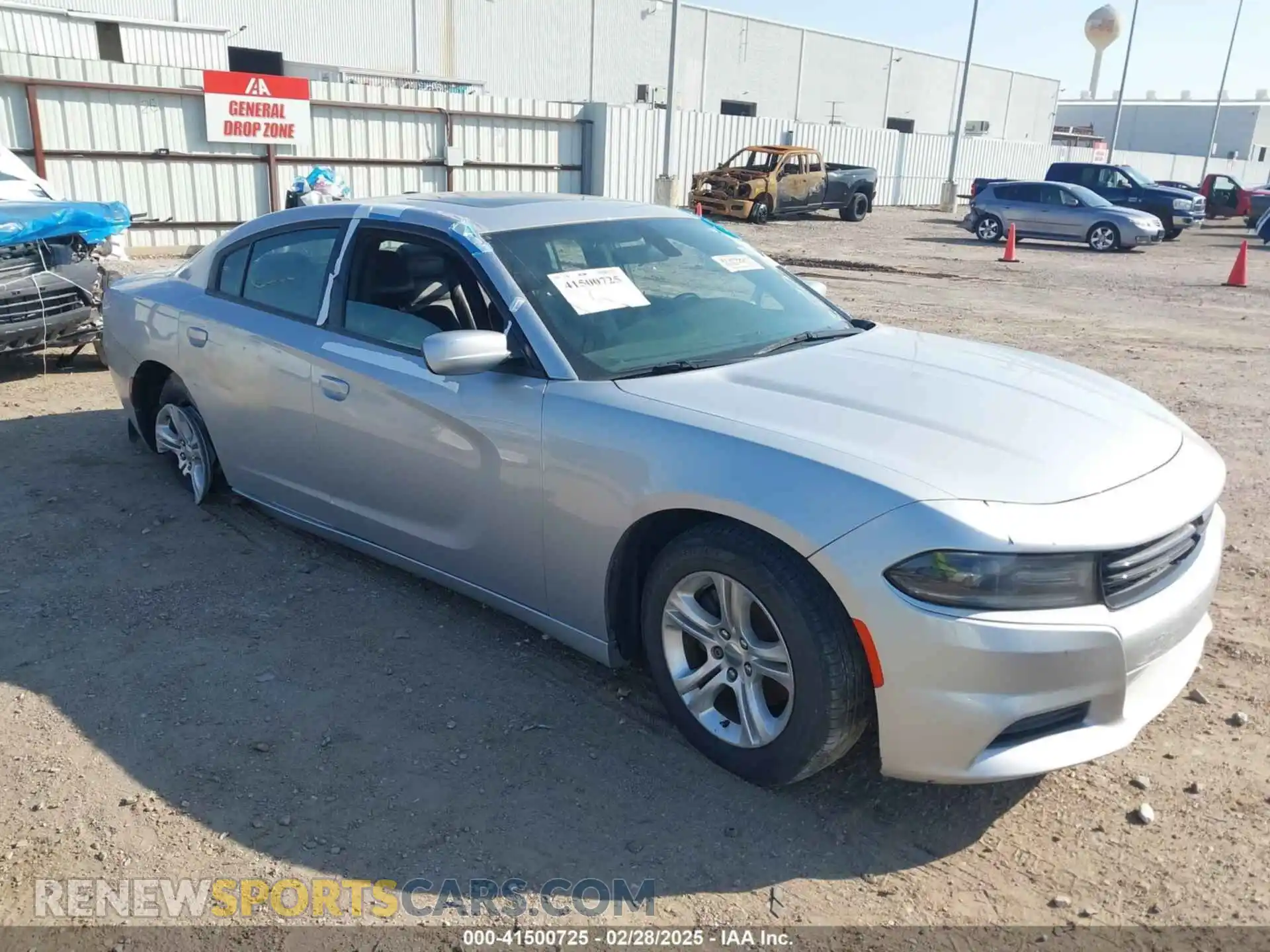 1 Photograph of a damaged car 2C3CDXBG6LH140109 DODGE CHARGER 2020