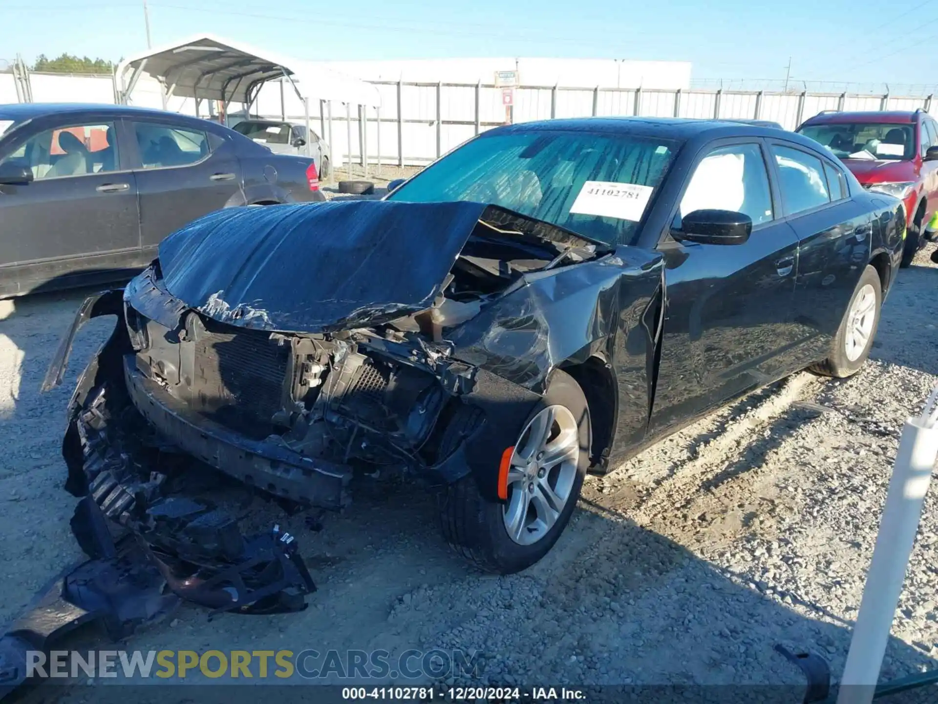 2 Фотография поврежденного автомобиля 2C3CDXBG6LH146797 DODGE CHARGER 2020