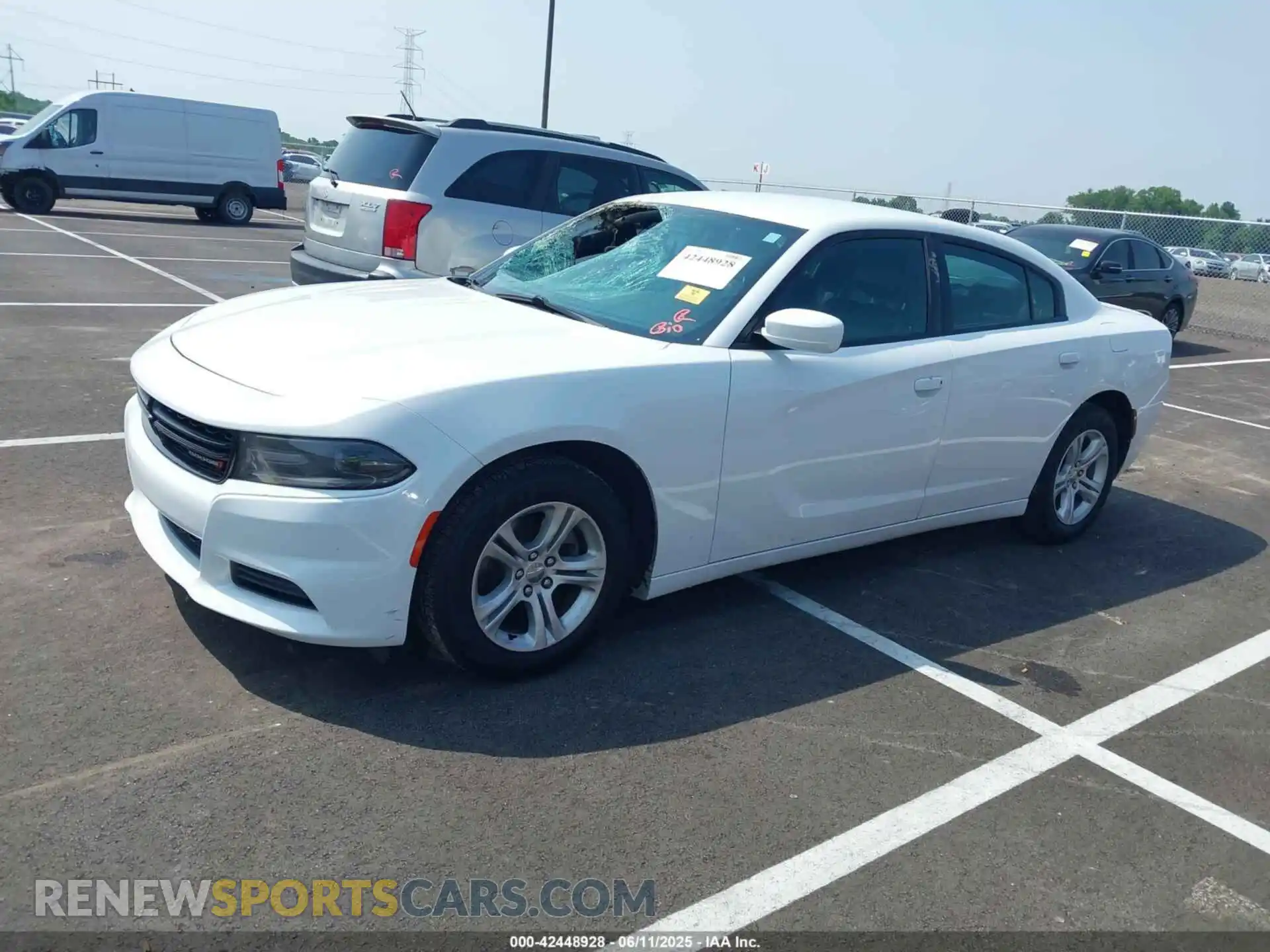 2 Photograph of a damaged car 2C3CDXBG7LH123688 DODGE CHARGER 2020