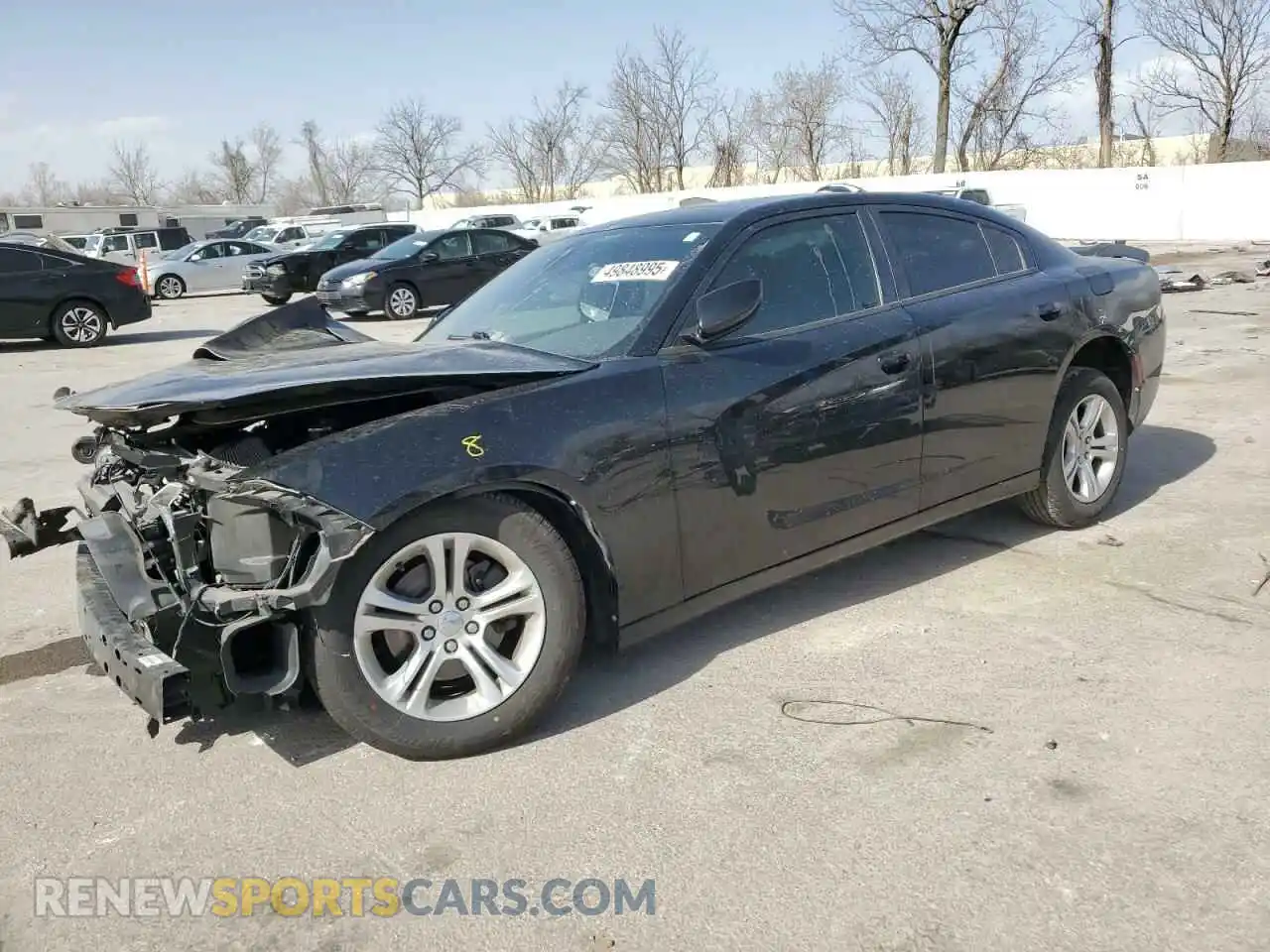 1 Photograph of a damaged car 2C3CDXBG7LH144671 DODGE CHARGER 2020