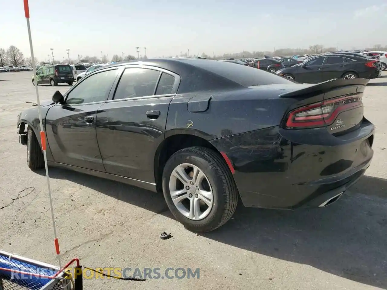 2 Photograph of a damaged car 2C3CDXBG7LH144671 DODGE CHARGER 2020