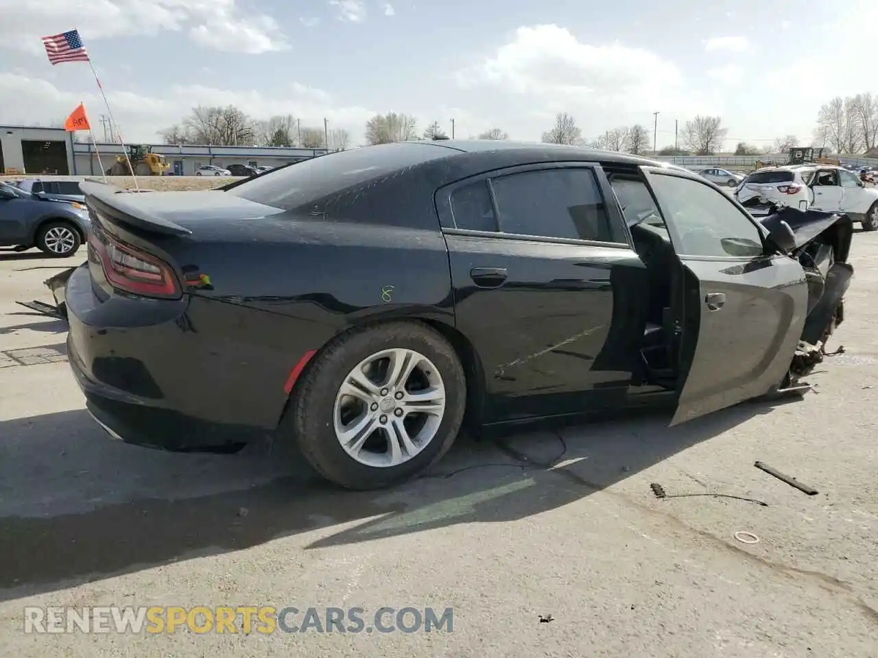 3 Photograph of a damaged car 2C3CDXBG7LH144671 DODGE CHARGER 2020
