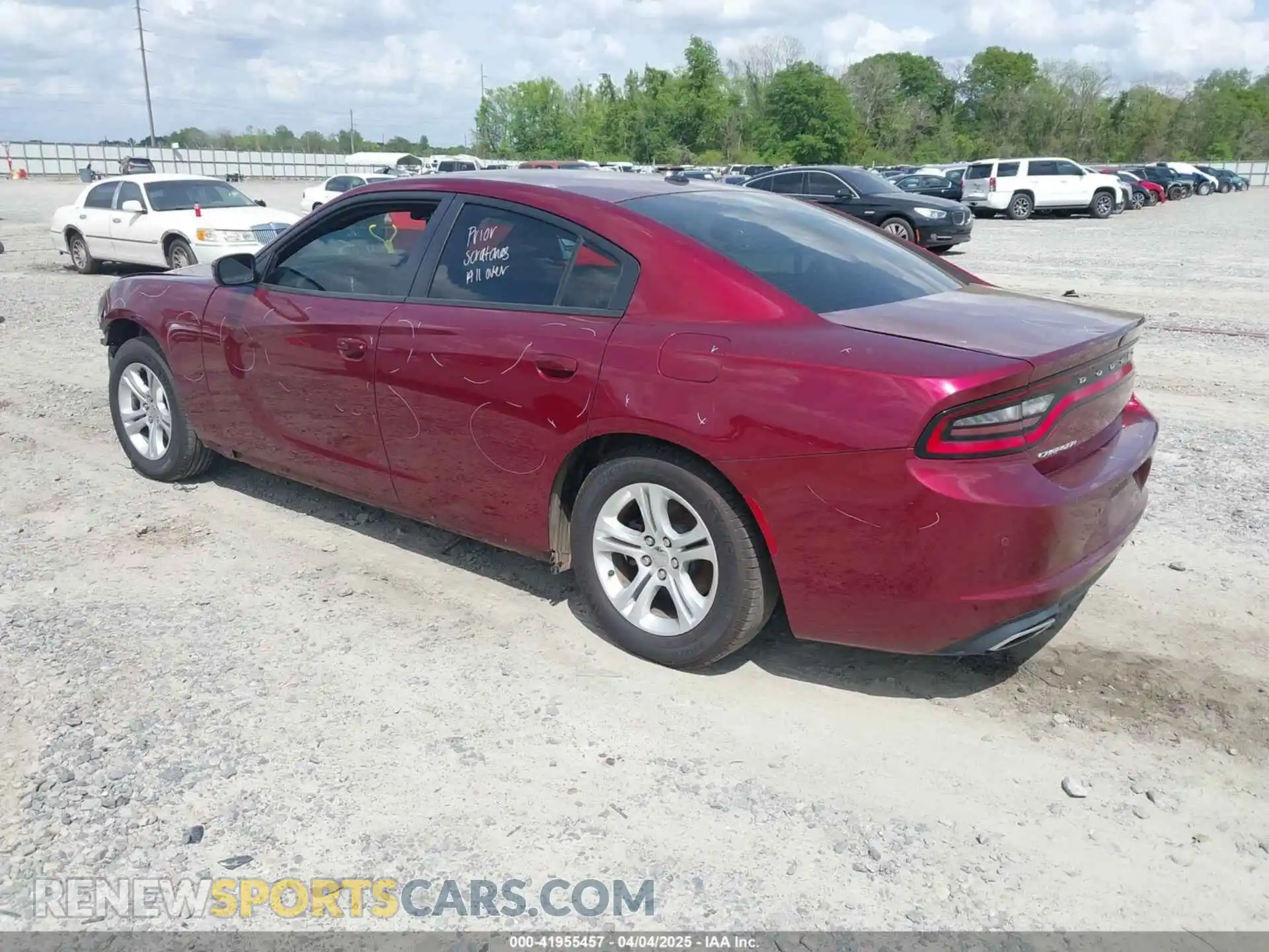 3 Photograph of a damaged car 2C3CDXBG8LH140242 DODGE CHARGER 2020