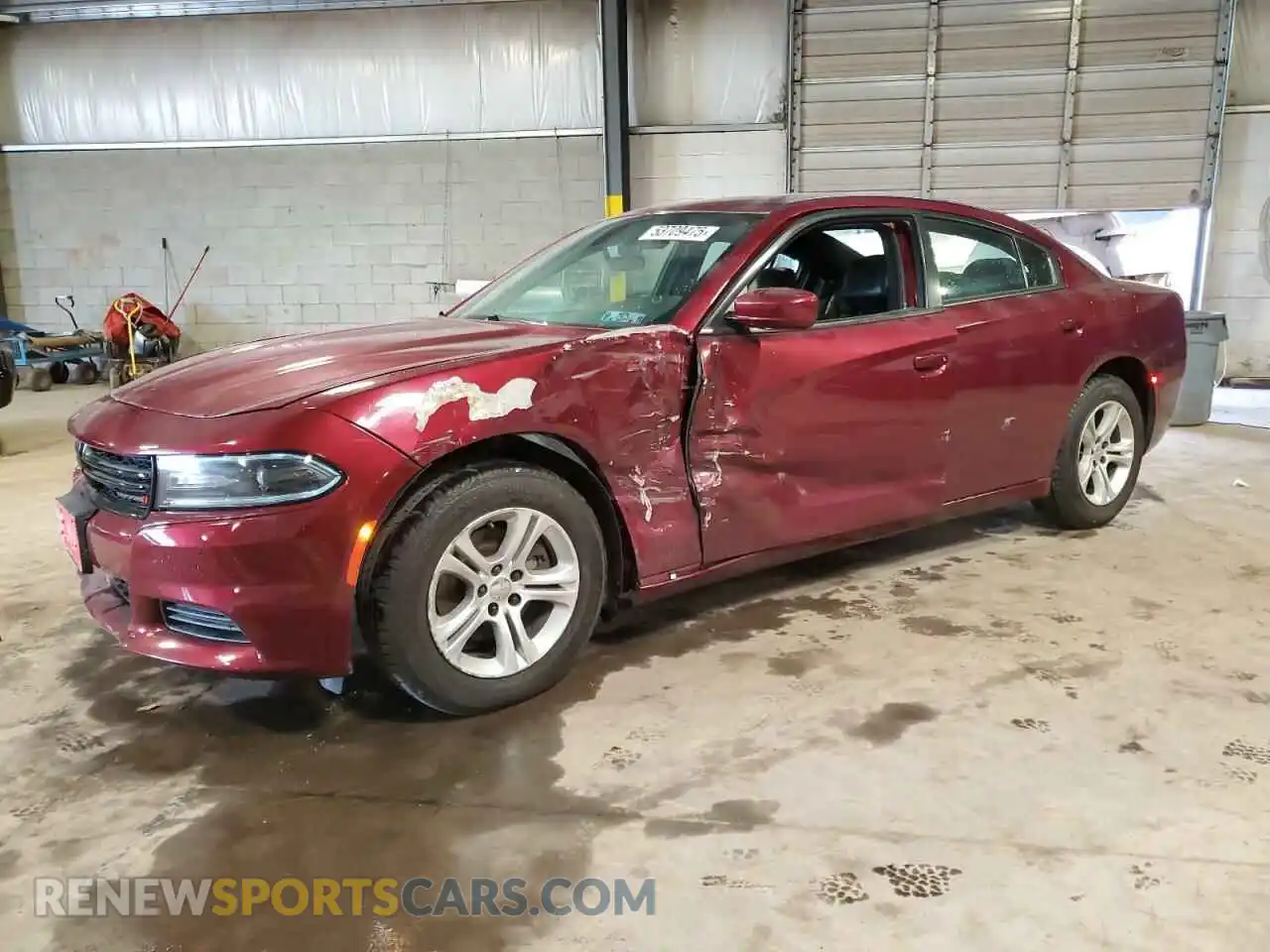 1 Photograph of a damaged car 2C3CDXBG8LH156103 DODGE CHARGER 2020