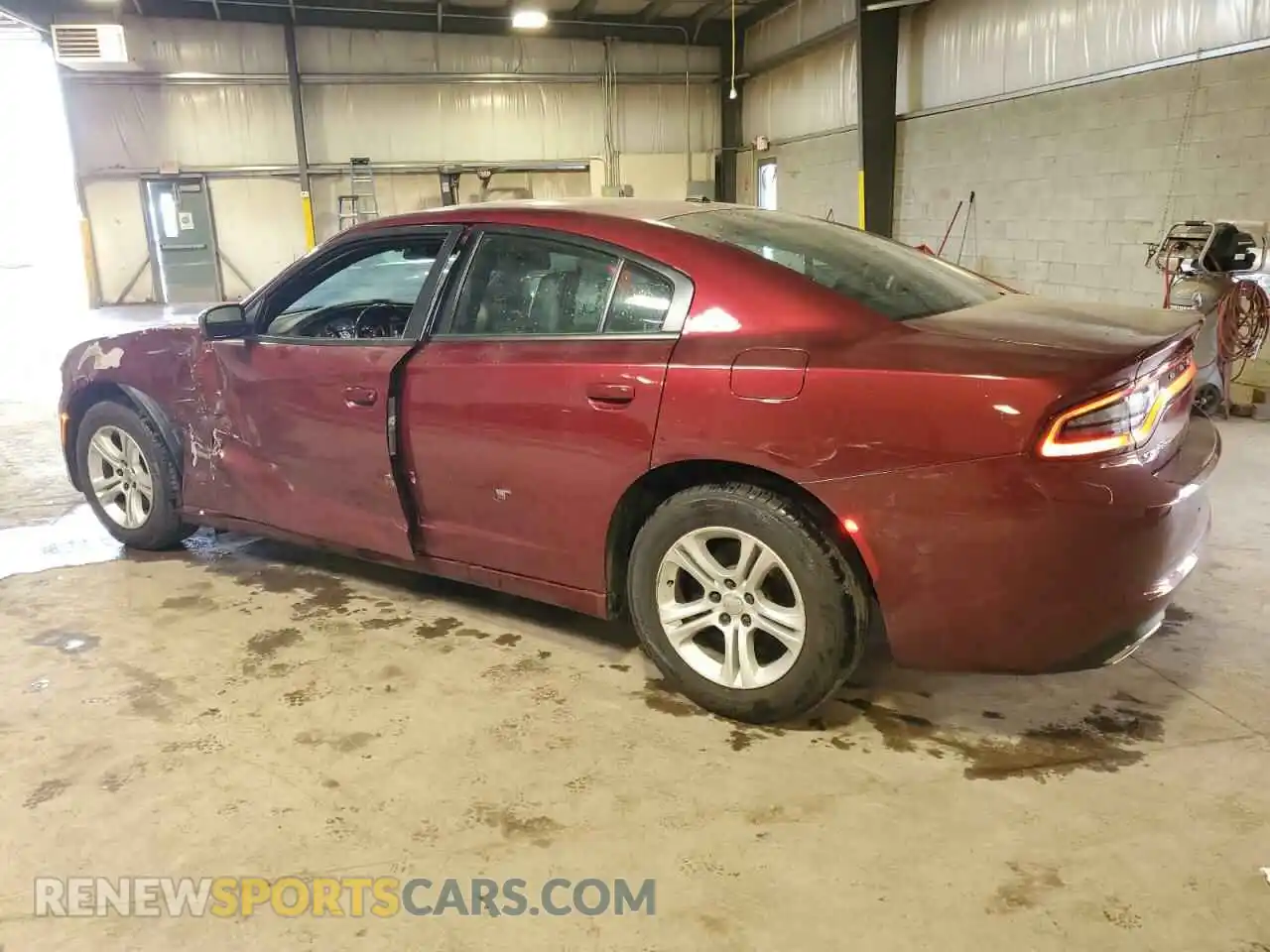 2 Photograph of a damaged car 2C3CDXBG8LH156103 DODGE CHARGER 2020