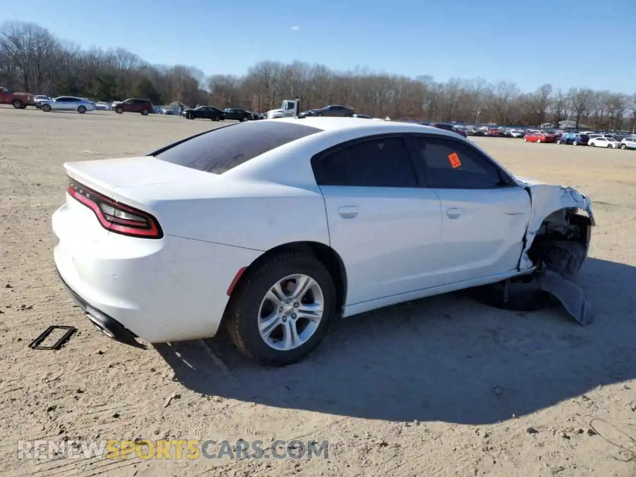 3 Photograph of a damaged car 2C3CDXBG8LH240681 DODGE CHARGER 2020