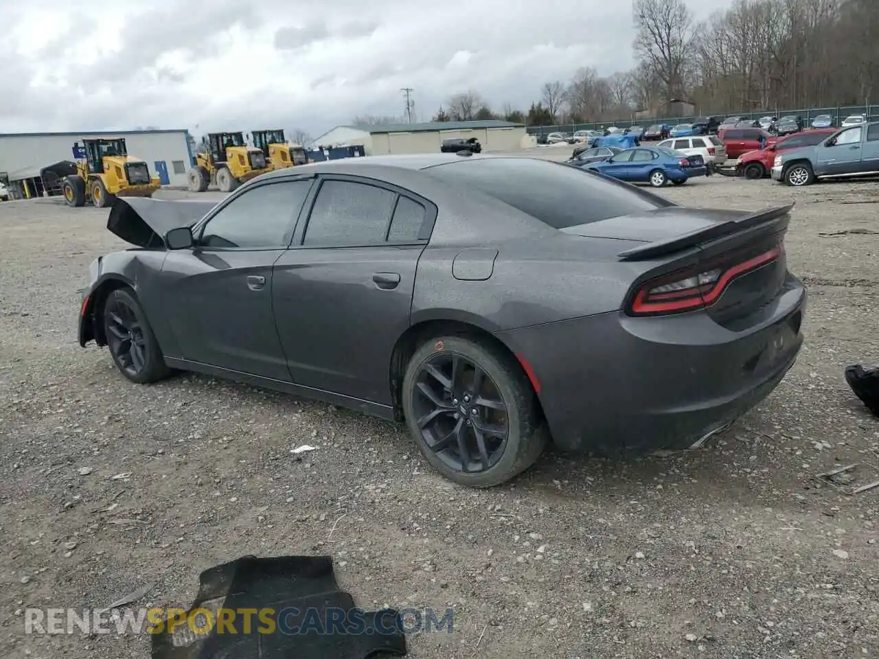 2 Photograph of a damaged car 2C3CDXBG9LH136300 DODGE CHARGER 2020