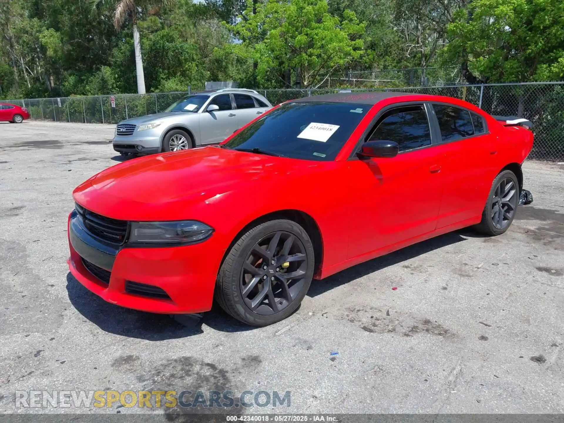 2 Photograph of a damaged car 2C3CDXBG9LH150455 DODGE CHARGER 2020
