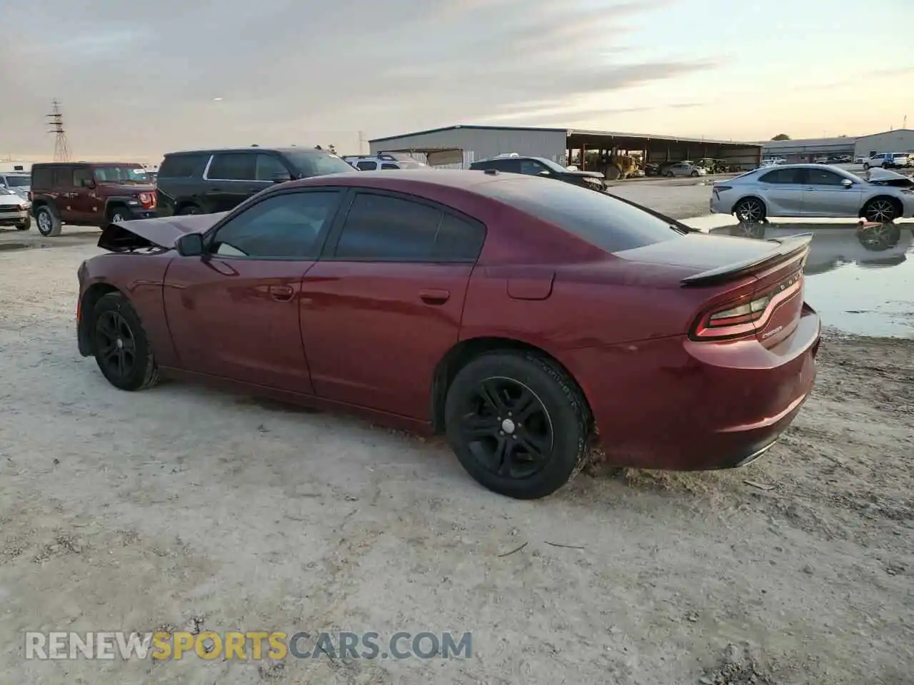 2 Photograph of a damaged car 2C3CDXBG9LH152979 DODGE CHARGER 2020