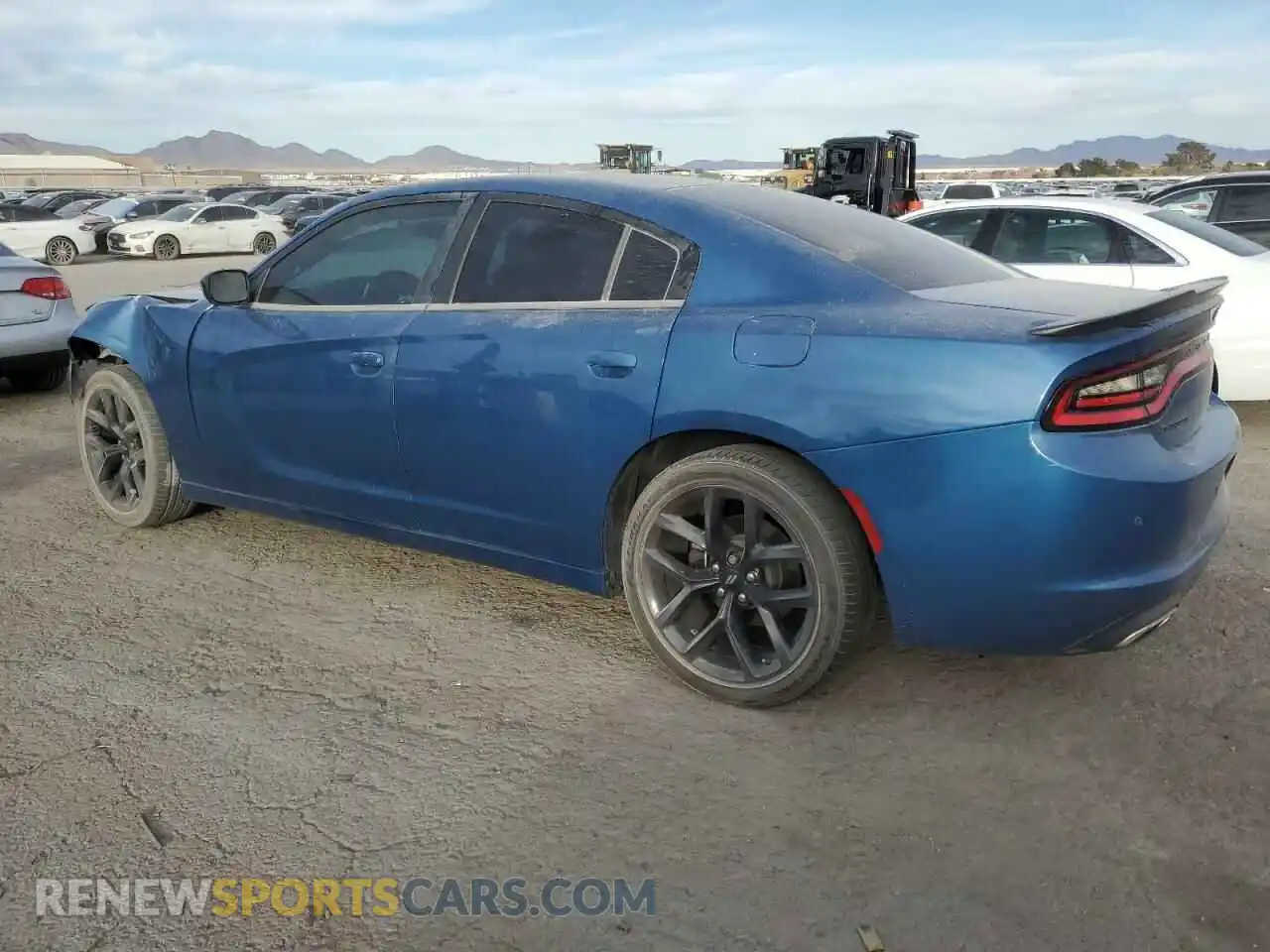 2 Photograph of a damaged car 2C3CDXBGXLH219895 DODGE CHARGER 2020