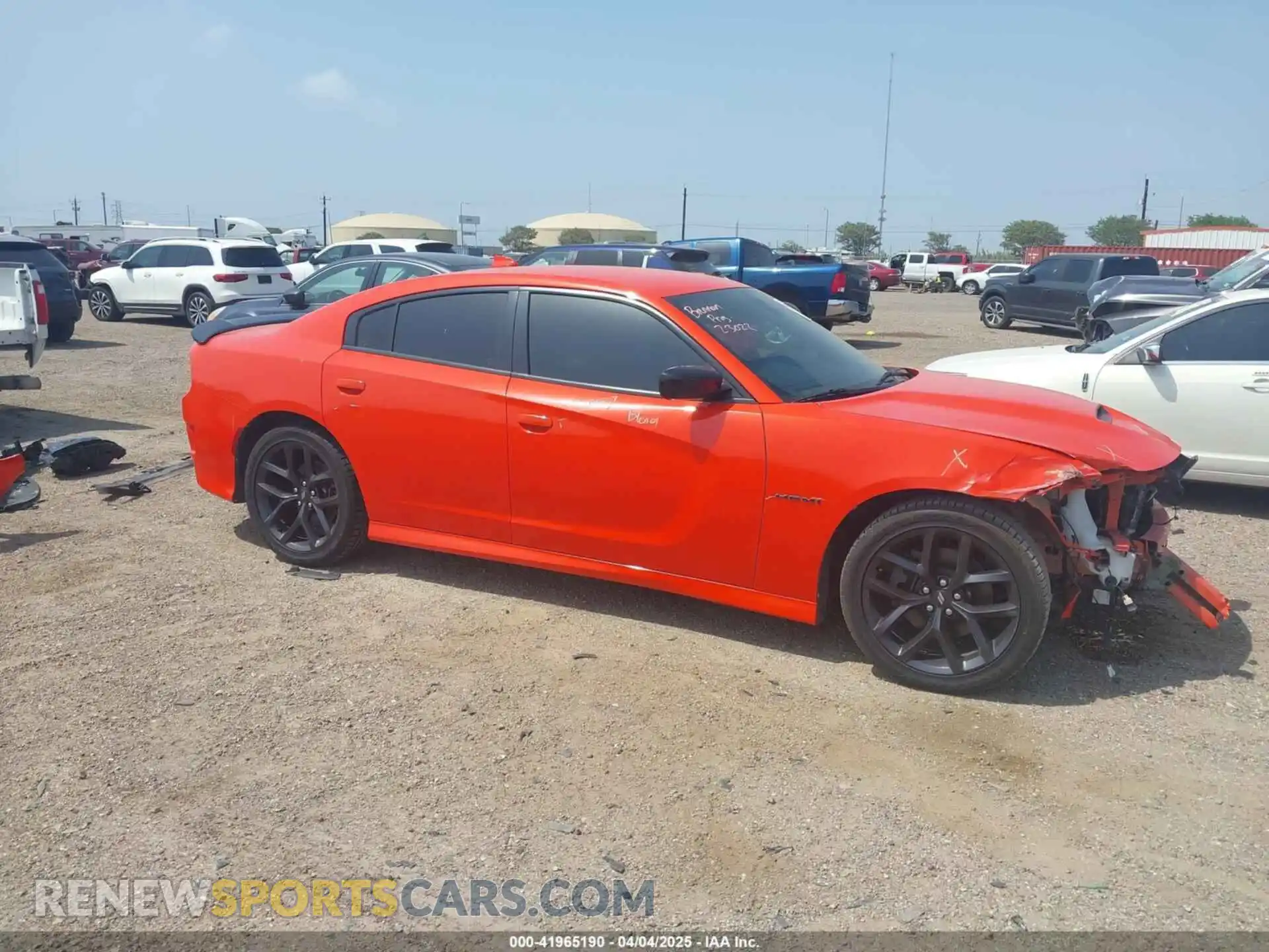 1 Photograph of a damaged car 2C3CDXCT0LH232196 DODGE CHARGER 2020