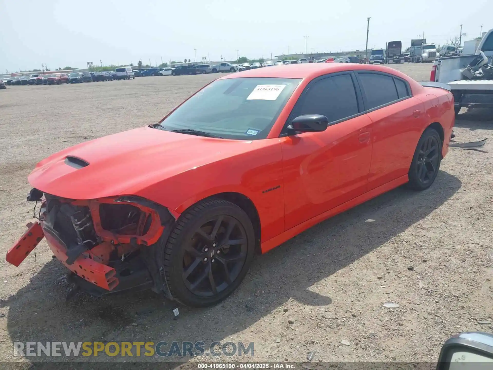 2 Photograph of a damaged car 2C3CDXCT0LH232196 DODGE CHARGER 2020