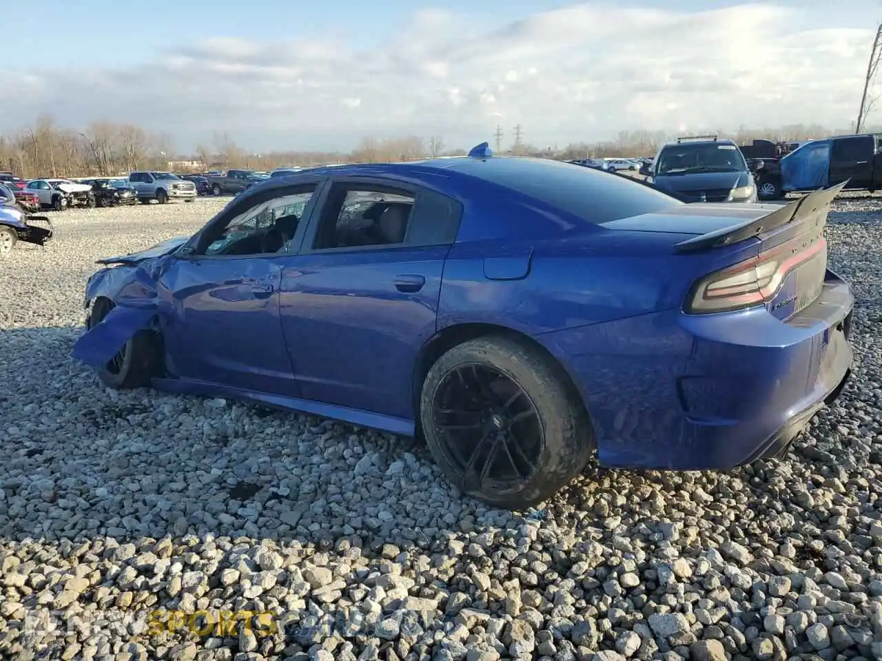 2 Photograph of a damaged car 2C3CDXCT1LH107577 DODGE CHARGER 2020