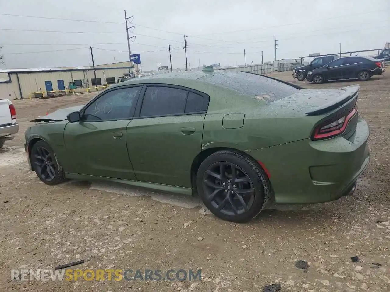 2 Photograph of a damaged car 2C3CDXCT1LH153734 DODGE CHARGER 2020